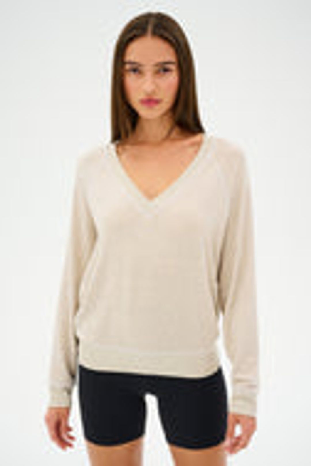 Bennie Fleece V Neck Sweatshirt #3