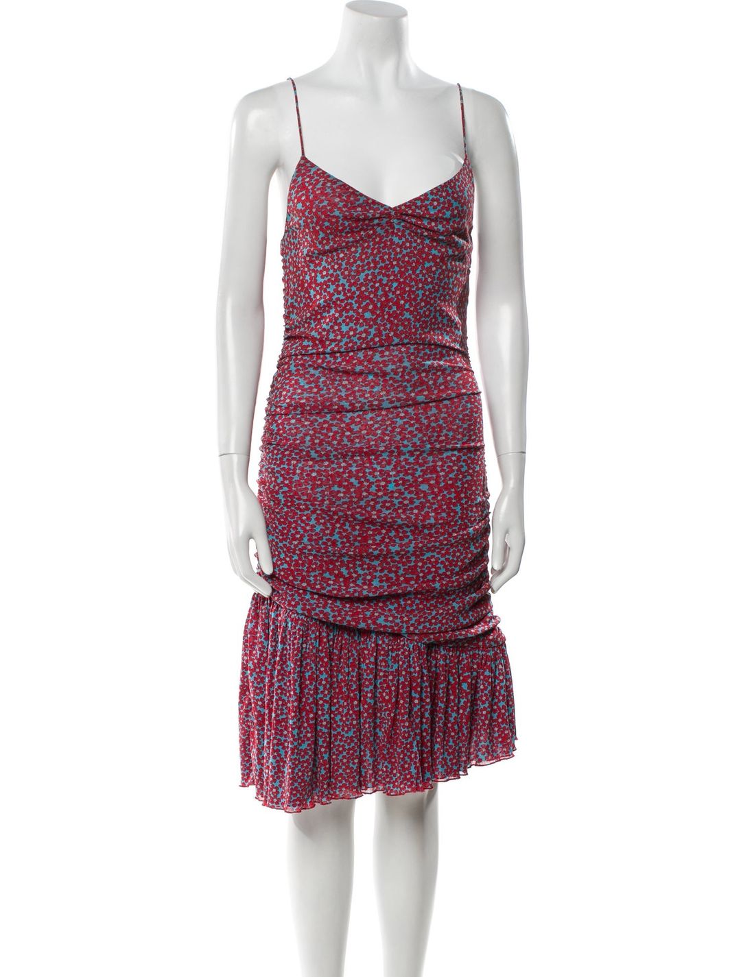 Diane von Furstenberg Printed Knee-Length Dress