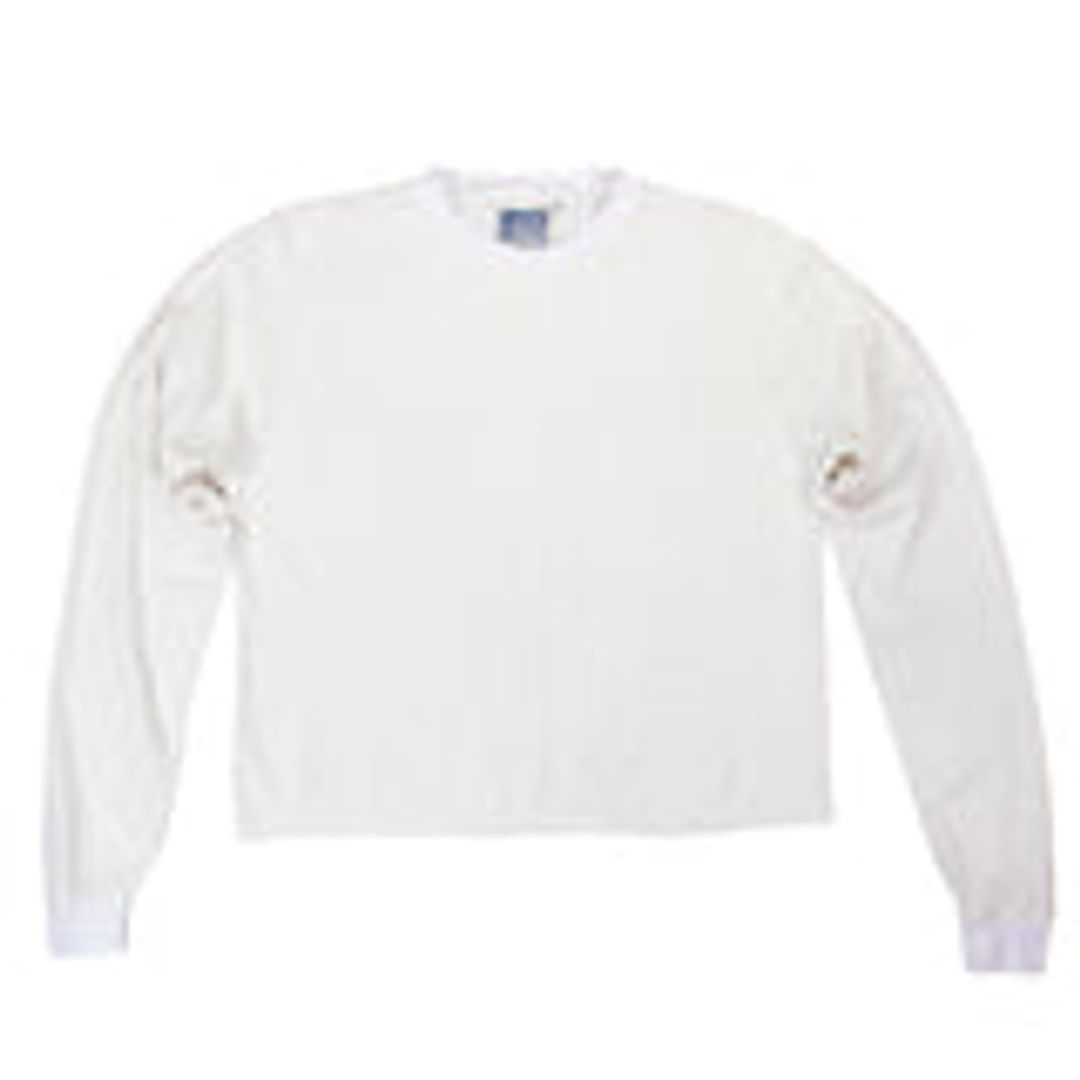 Cropped Long Sleeve Tee
