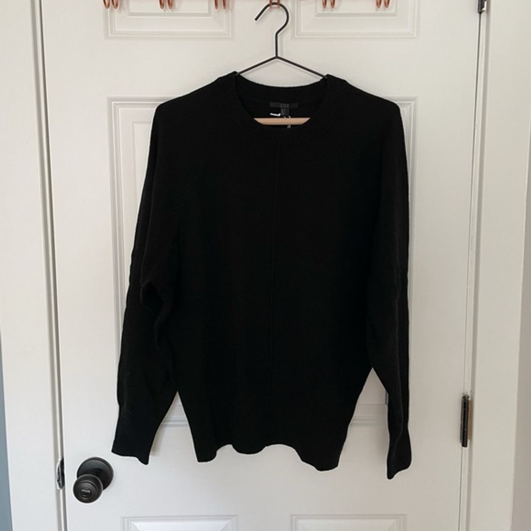 NWT COS Knitted Cotton-Yak Sweater