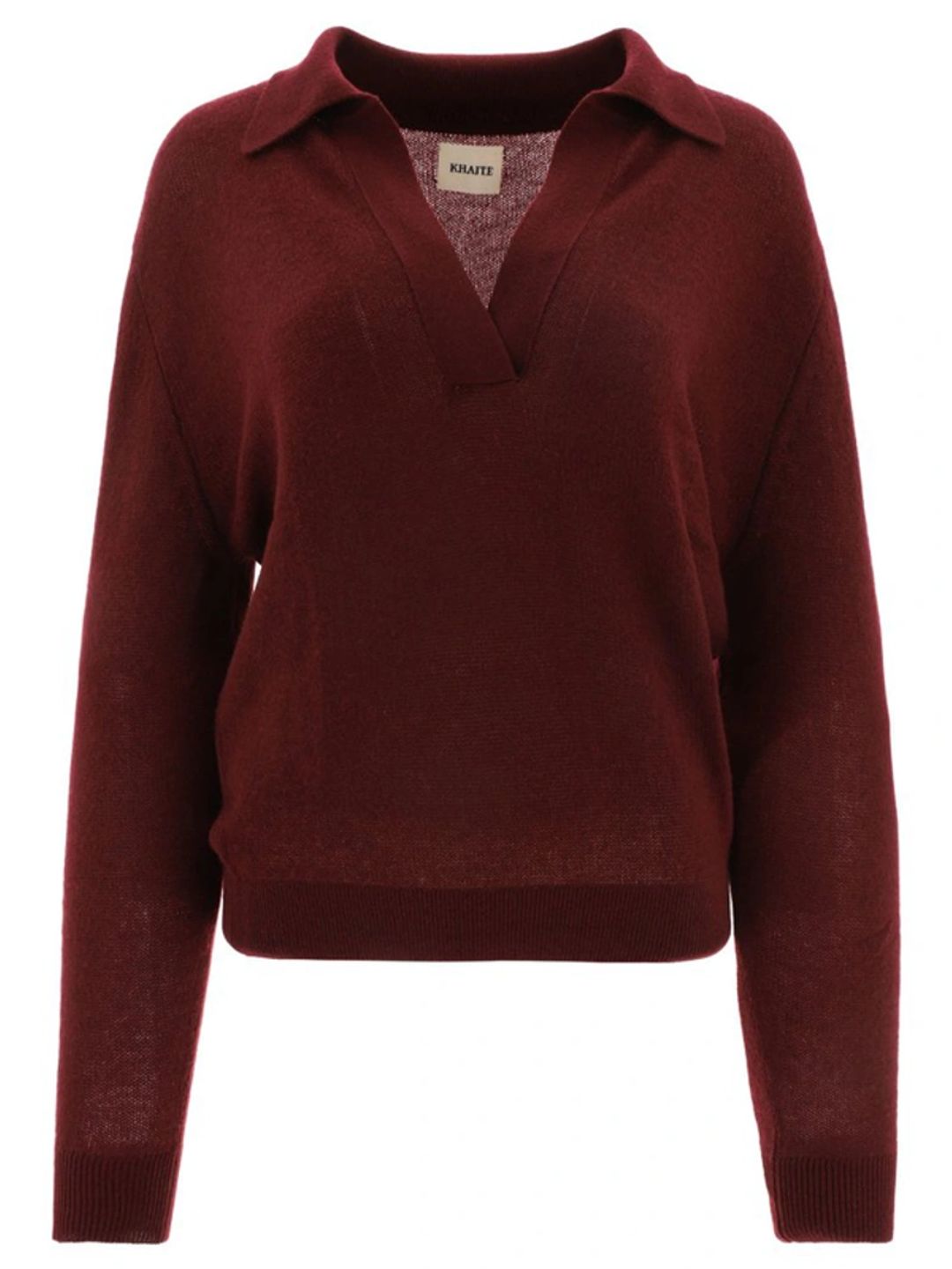 The Jo Sweater in Burgundy