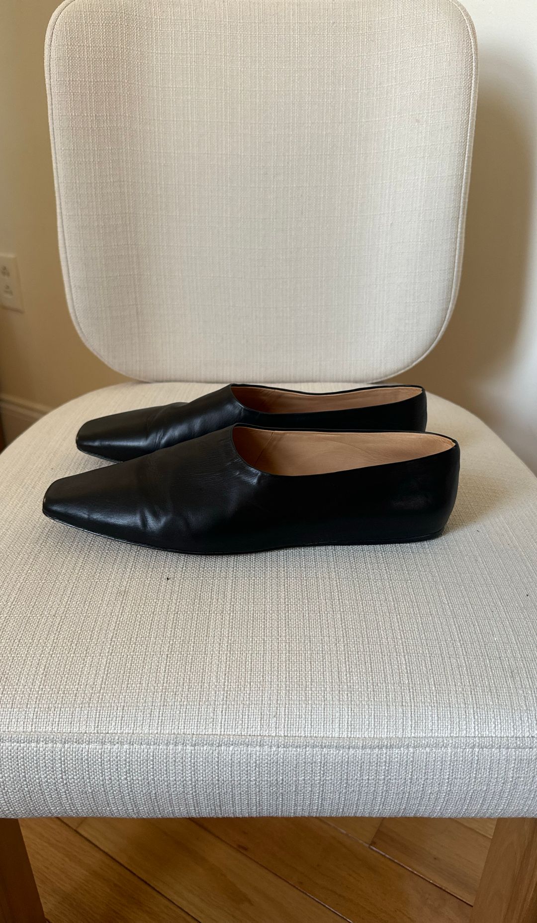 The Row Leather Mules