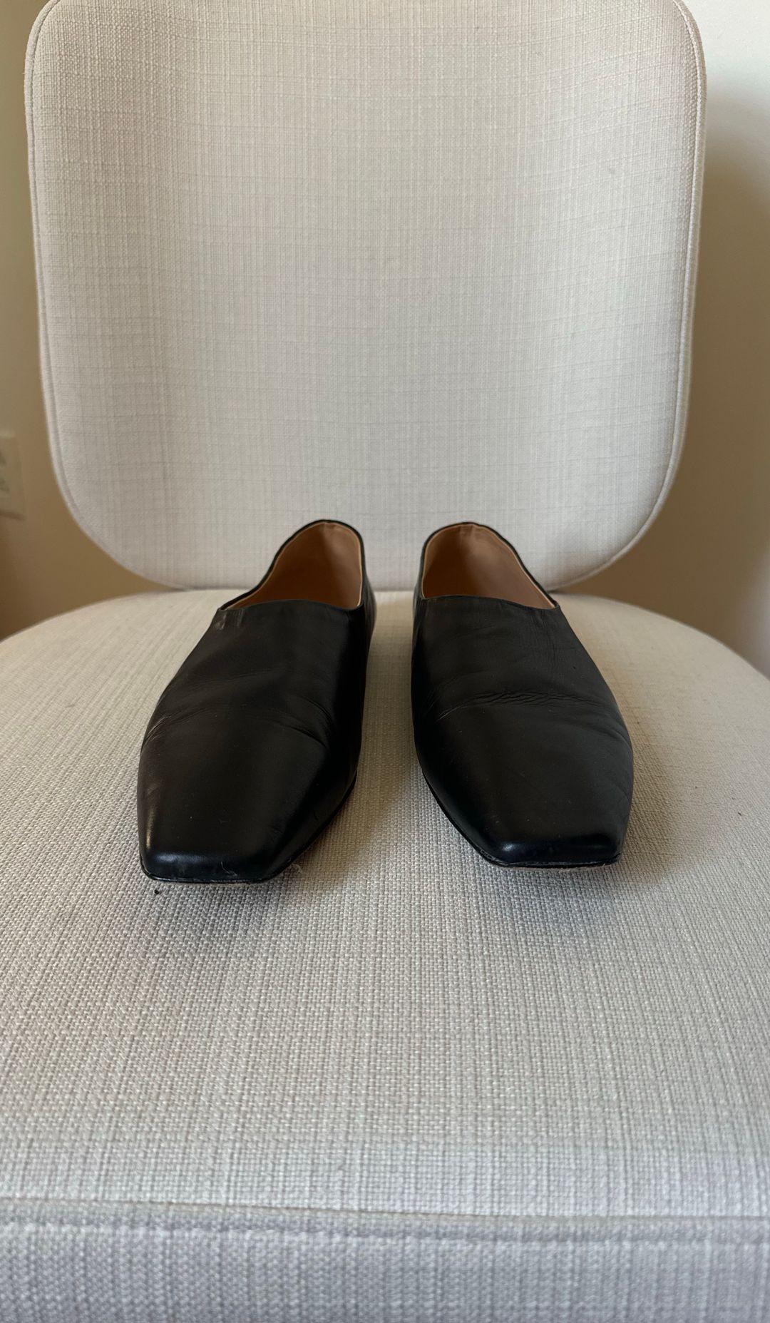 The Row Leather Mules