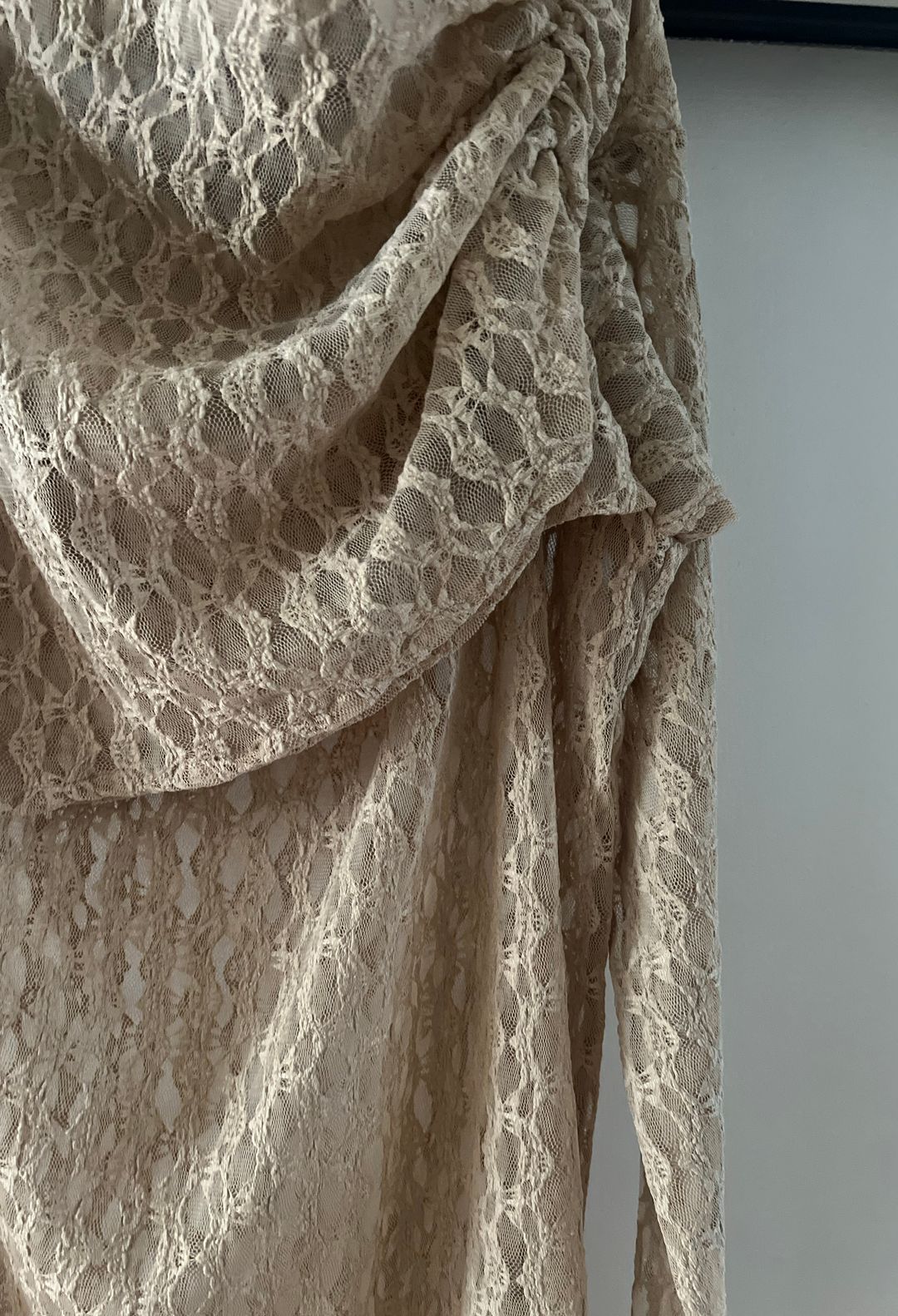 NWT Entire Studios BOUND TOP TAHINI