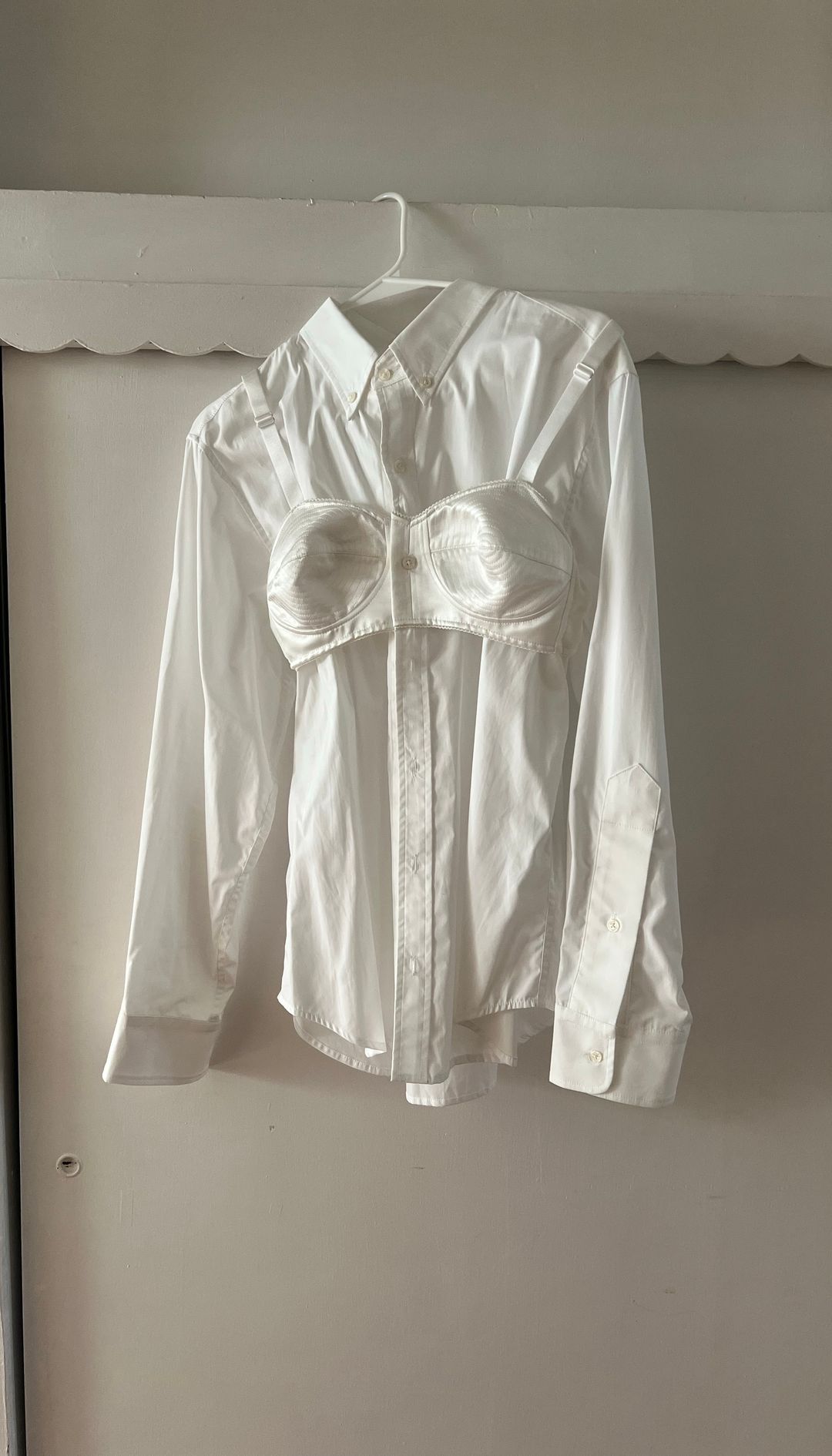 Long Sleeve Button-Up Top w/ Tags