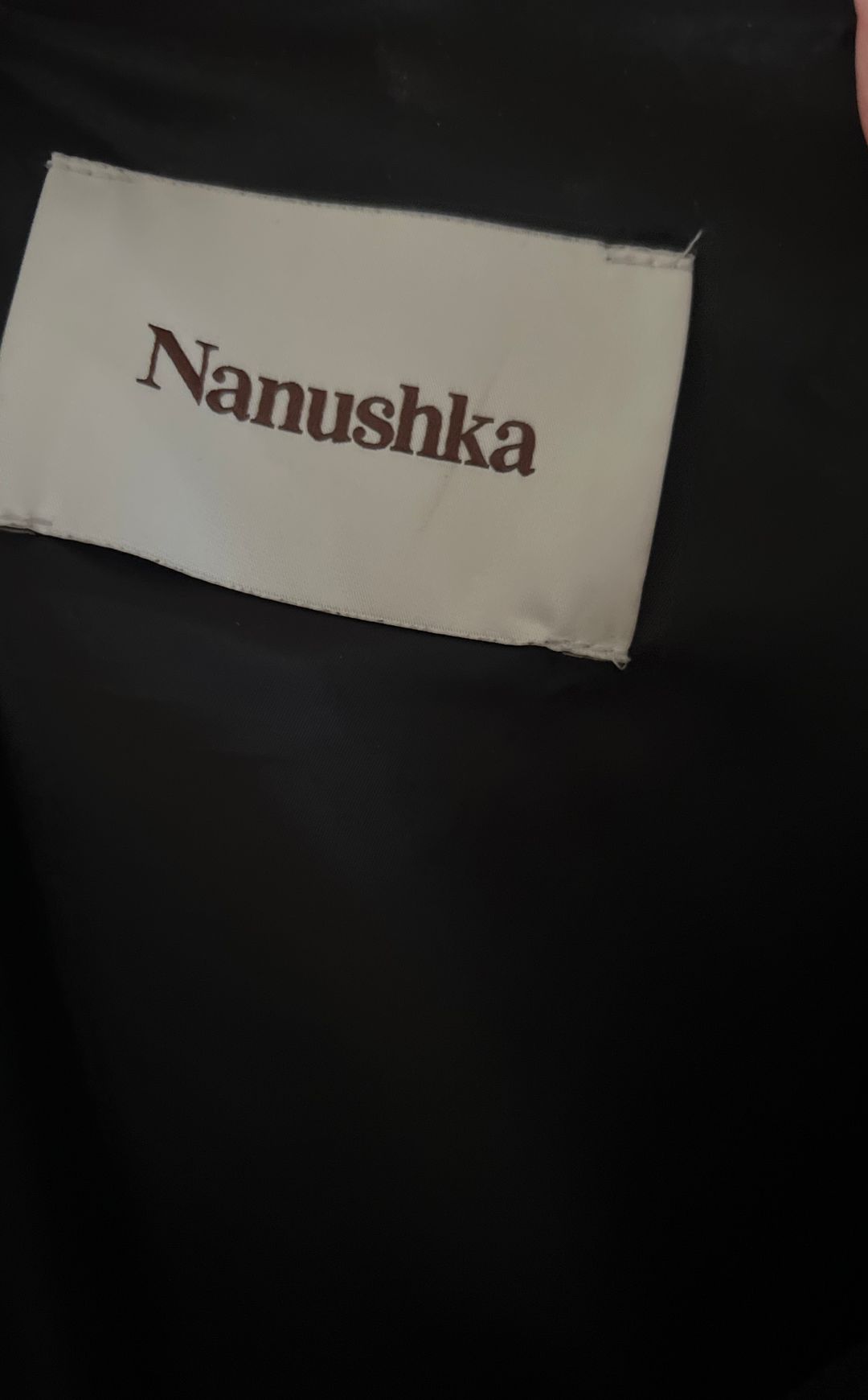 Nanushka Clary - Okobor™ Alt-Leather Maxi Dress - Black