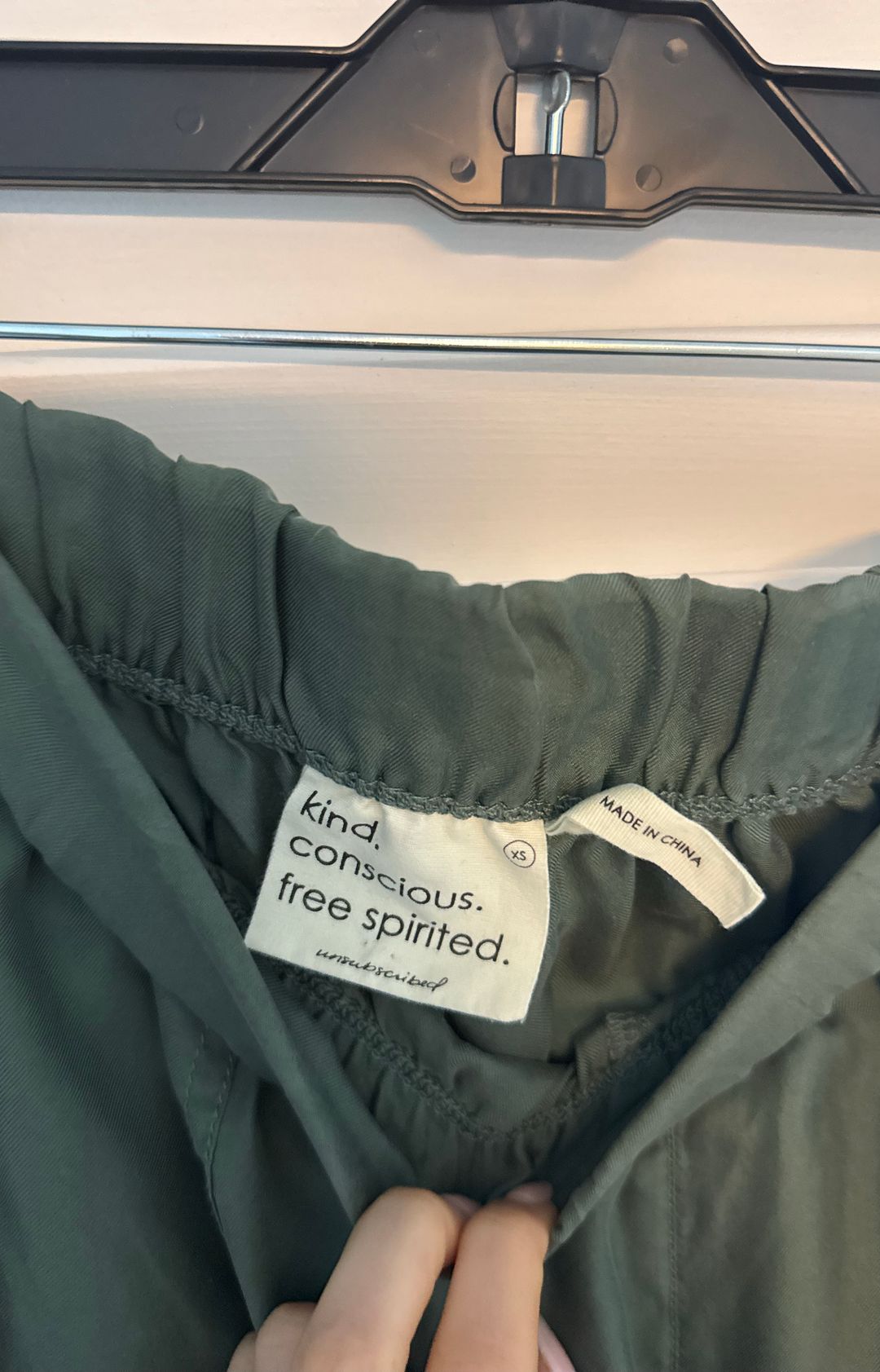 Unsubscribed unsubscribed washable silk cargo pant