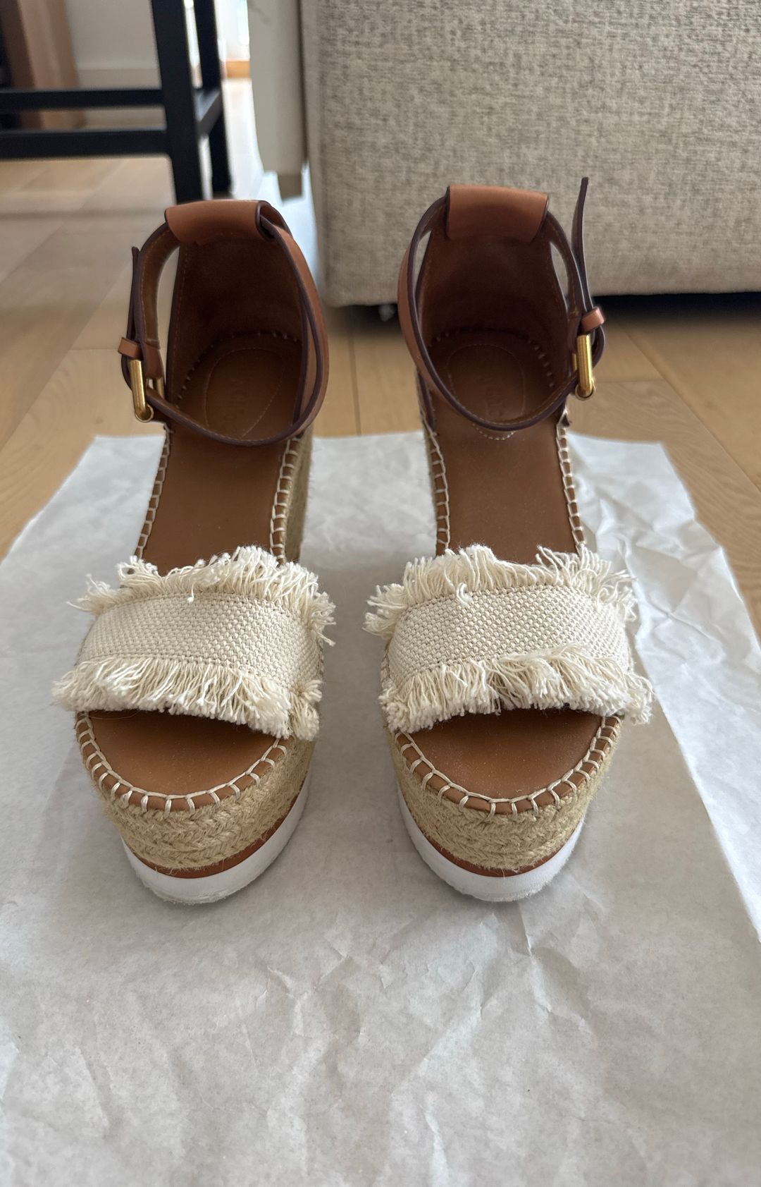 See by Chloé Glyn Wedge Espadrilles