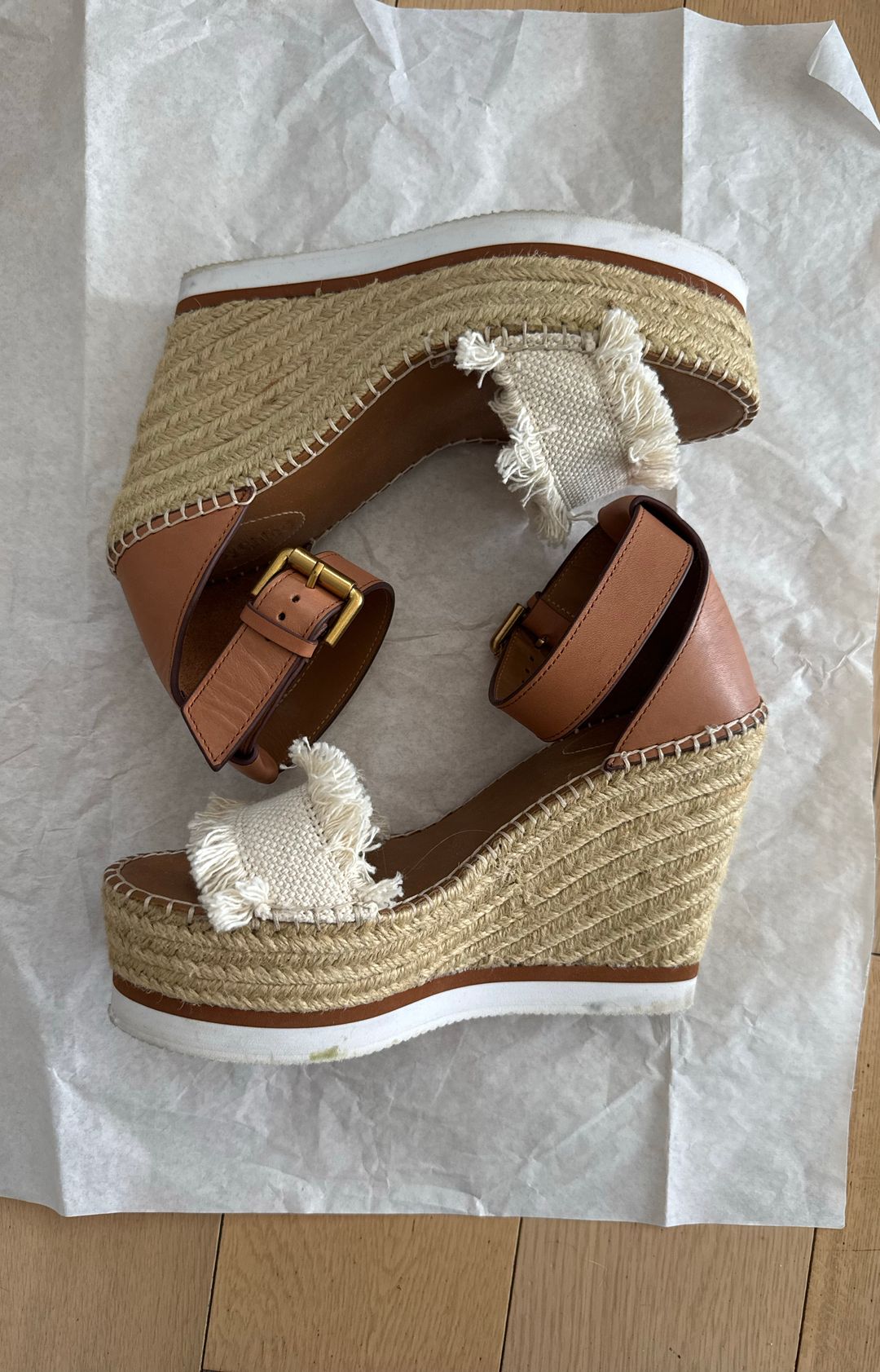 See by Chloé Glyn Wedge Espadrilles