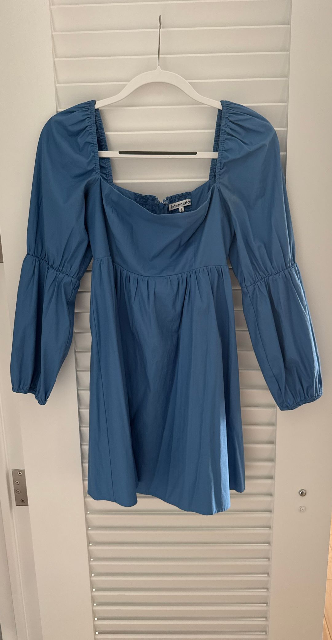 Reformation Azure Michaela Dress
