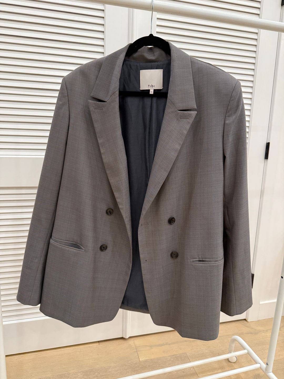 Grant Suiting Double Breasted Blazer