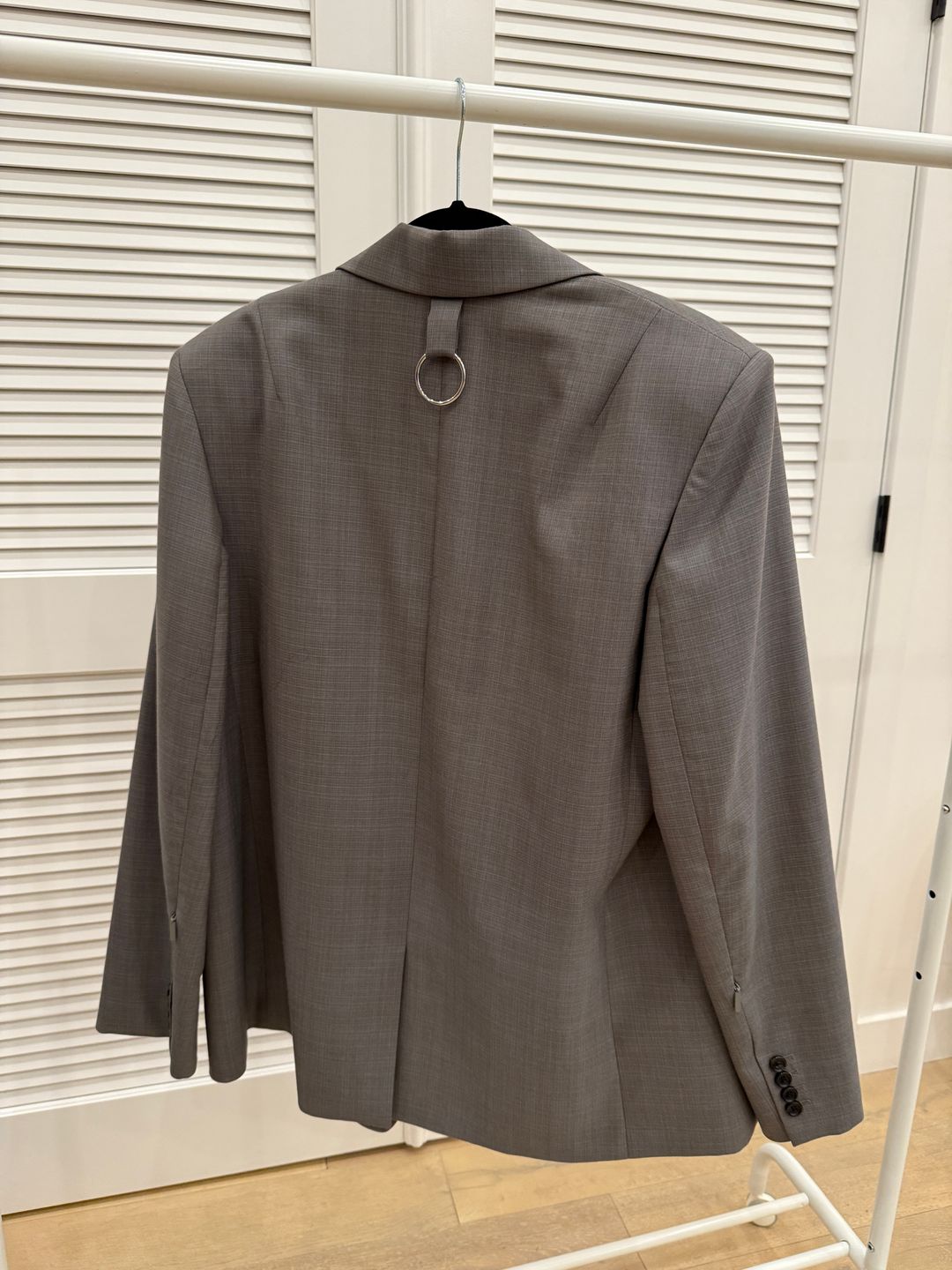 Tibi Grant Suiting Double Breasted Blazer