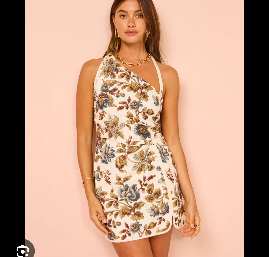 Eleanora Asymmetric Mini Dress