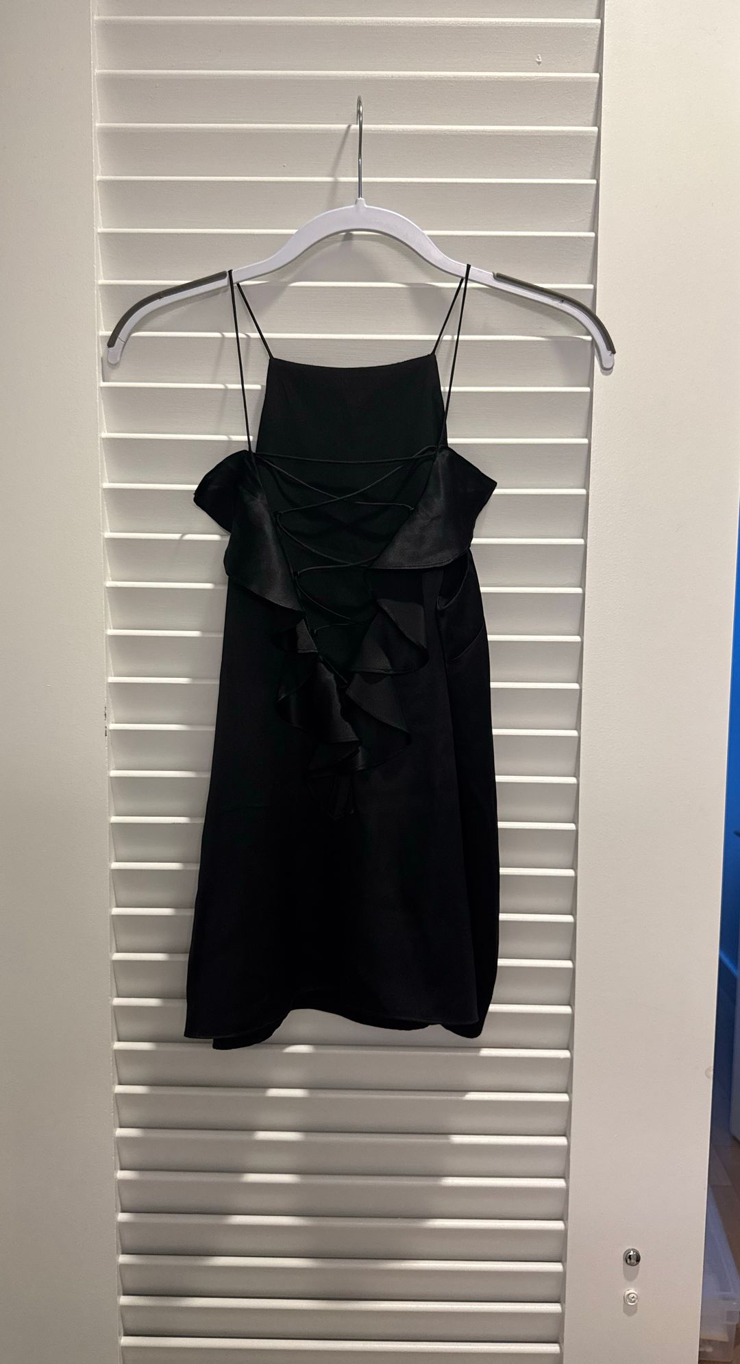 CAMI NYC The Ruffle Charlie Black