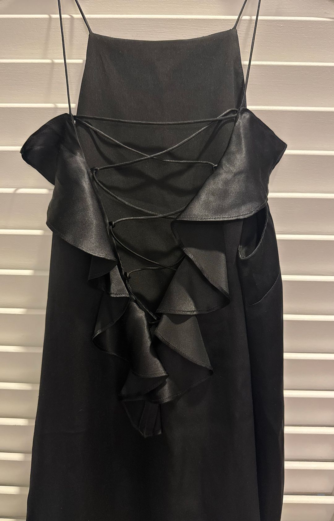 Cami NYC CAMI NYC The Ruffle Charlie Black