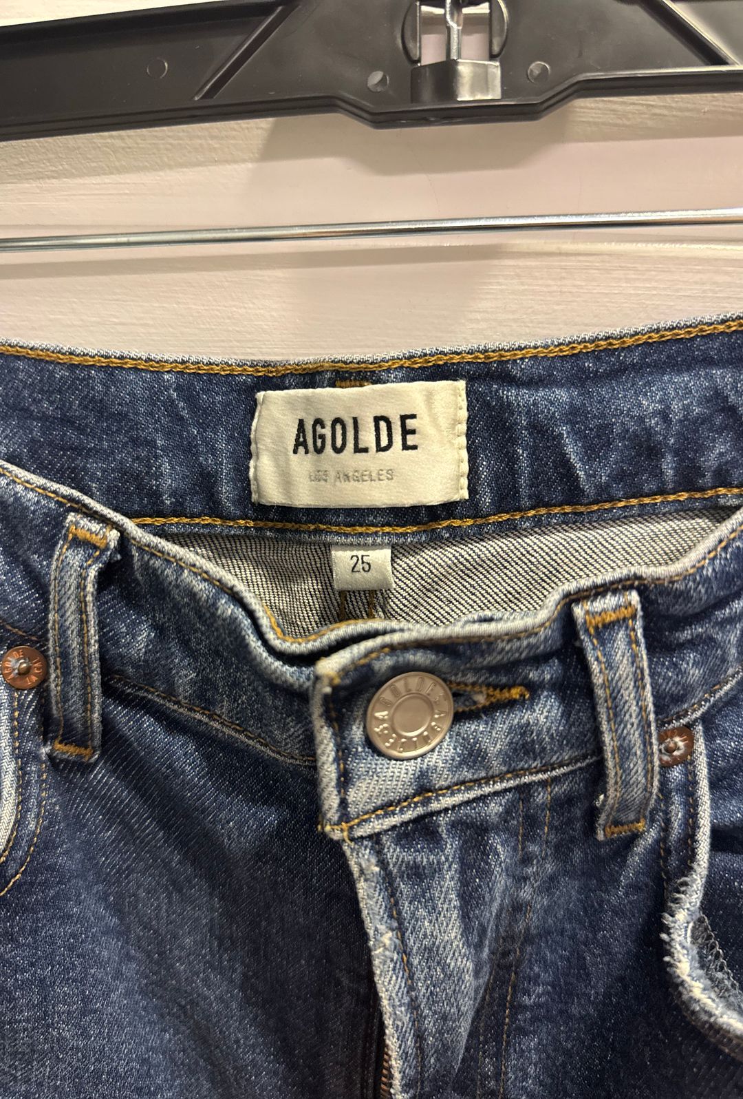 AGolde AGOLDE High Rise Stovepipe in Aspire