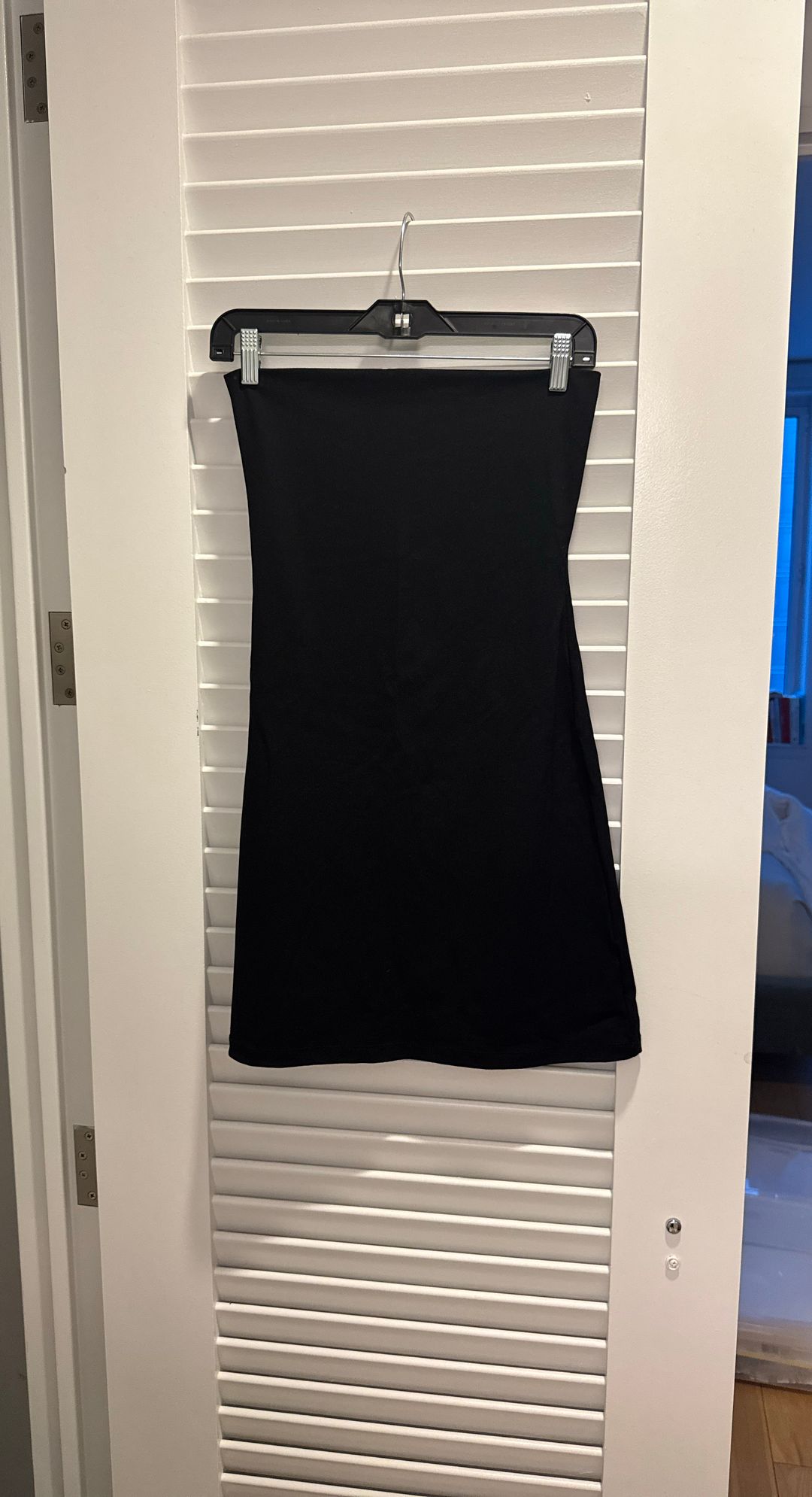Susana Monaco Strapless Tube Mini Dress in Black