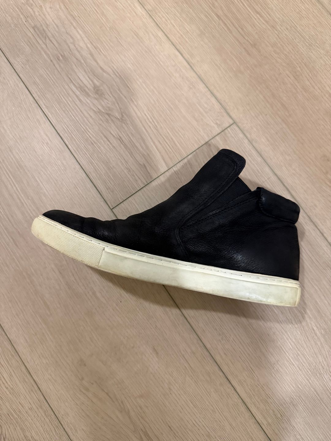 kenneth cole Black suede high tops