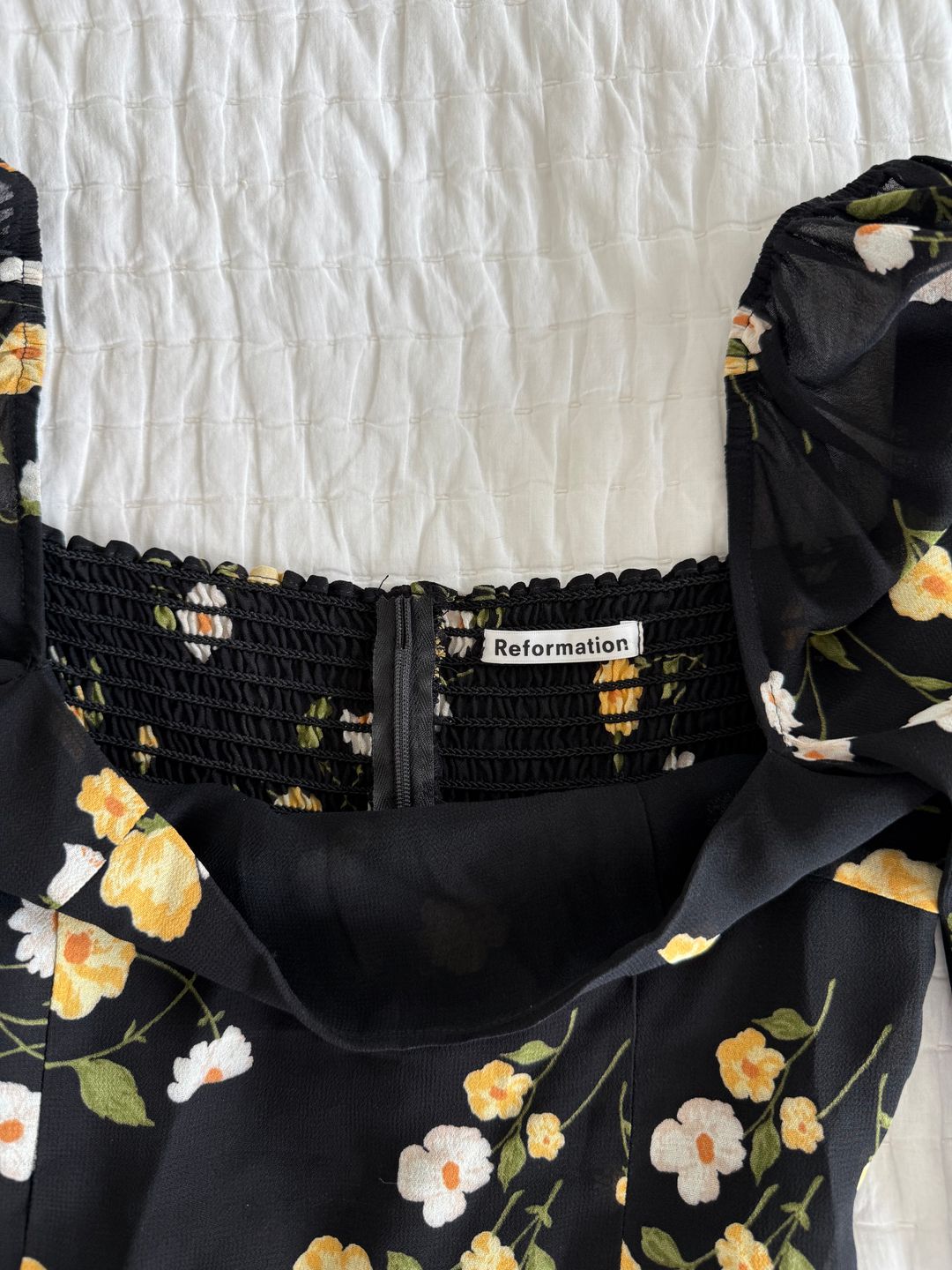 Reformation Reformation Grove Square Neck Top