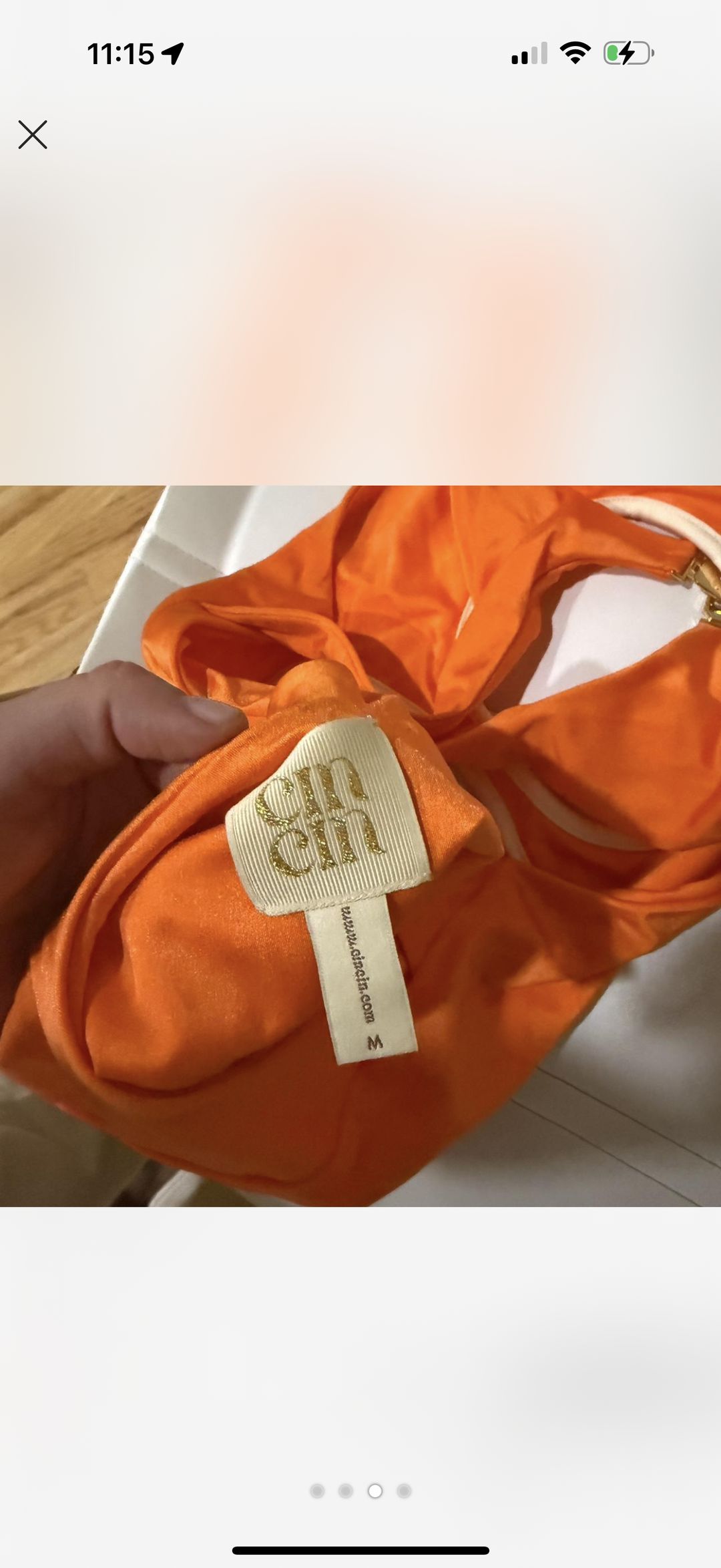 NWT Cin Cin Radial Cut Out Swimsuit