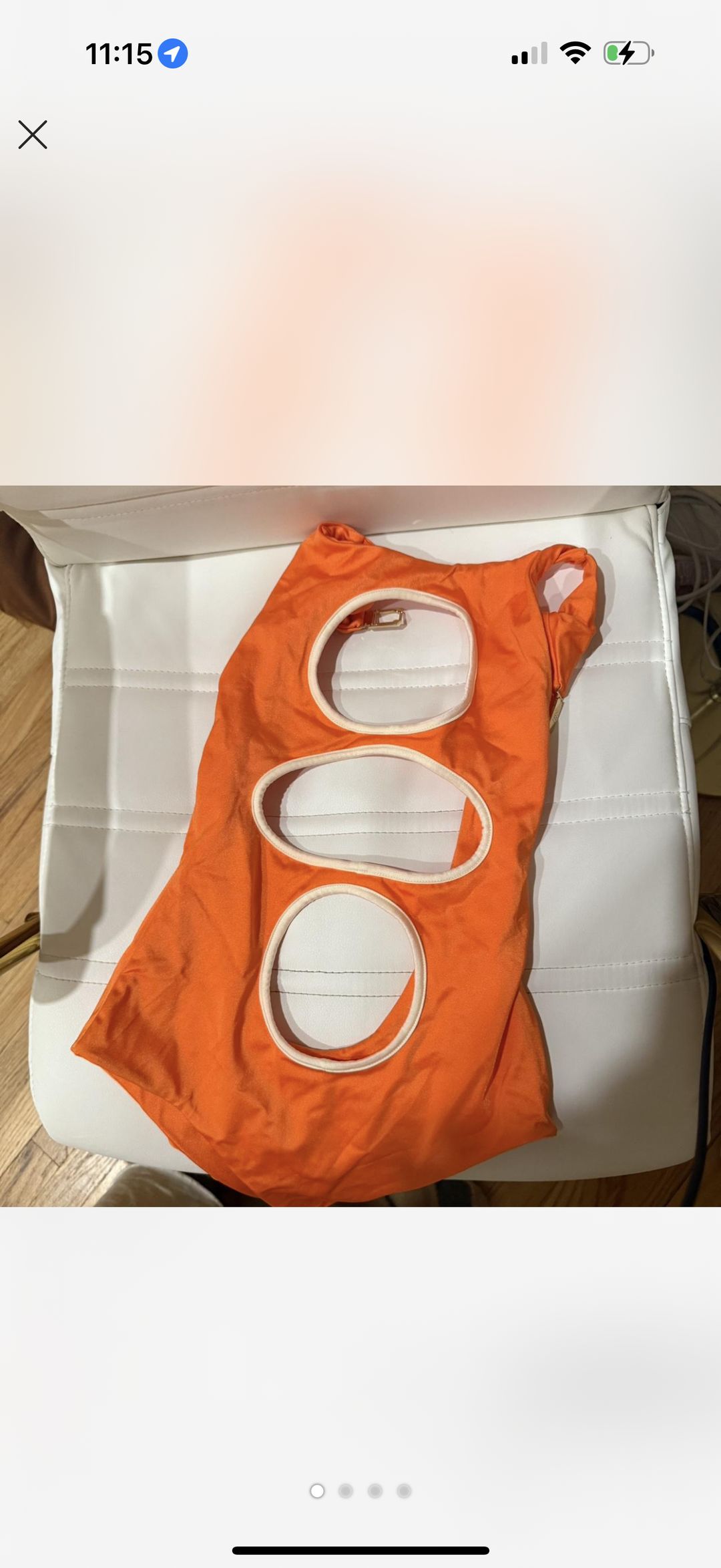 Radial Cut Out Swimsuit