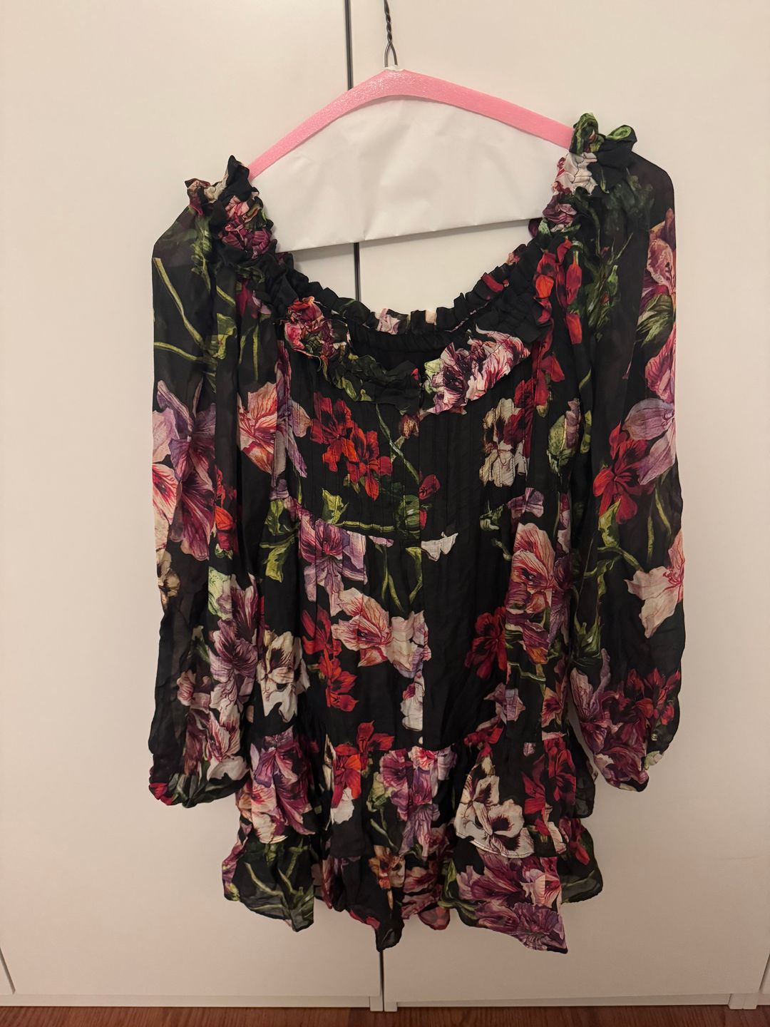 intermix Intermix off the shoulder summer dress