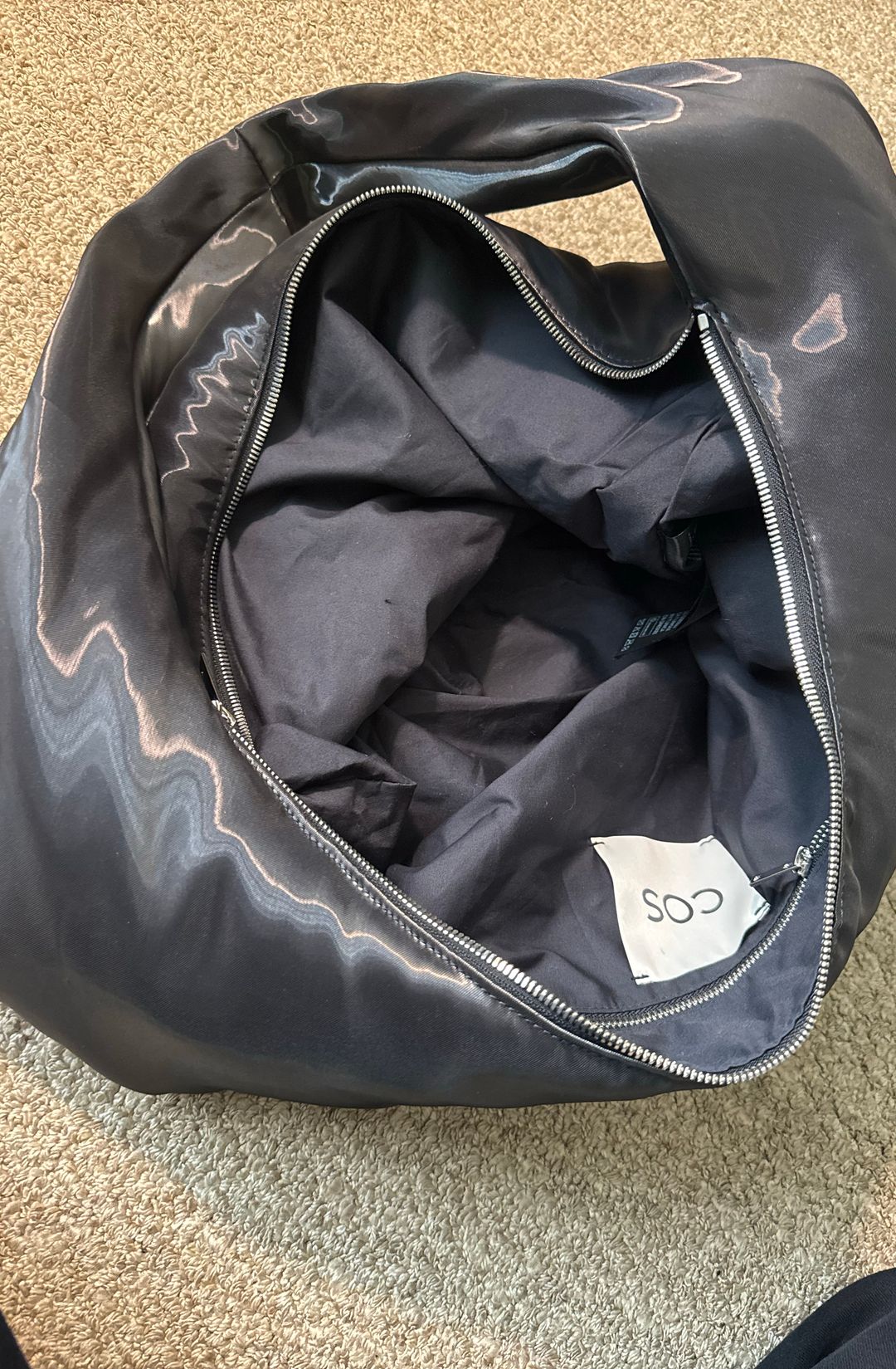 COS COS Shiny Hobo Bag