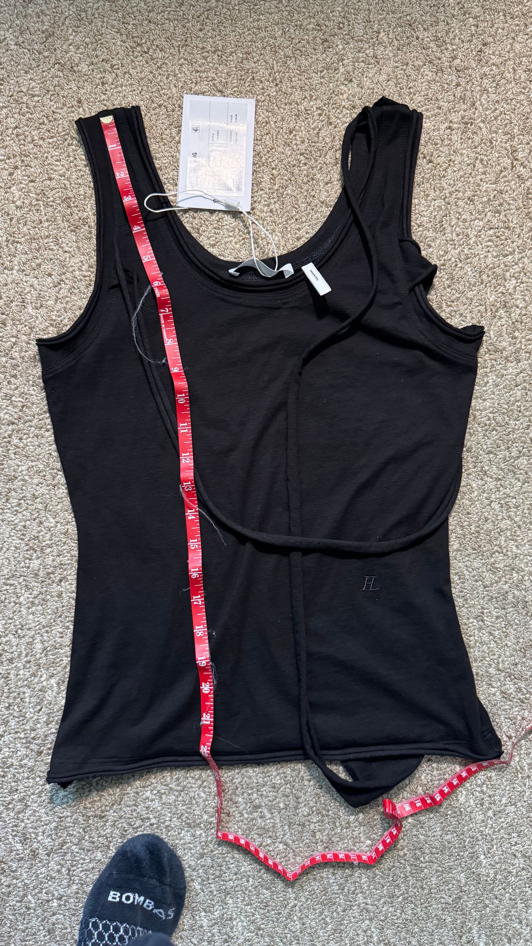 NWT Helmut Lang Helmut Lang Strap Tank