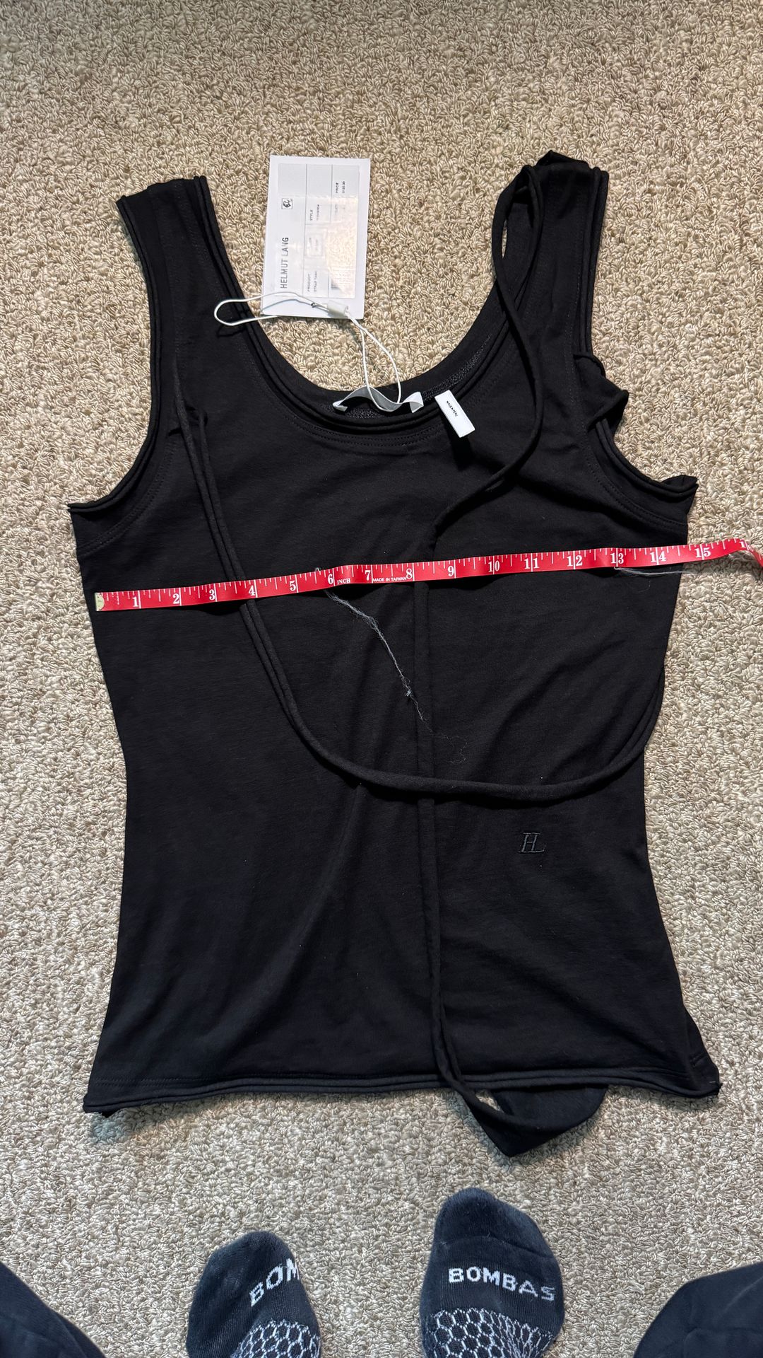 NWT Helmut Lang Helmut Lang Strap Tank