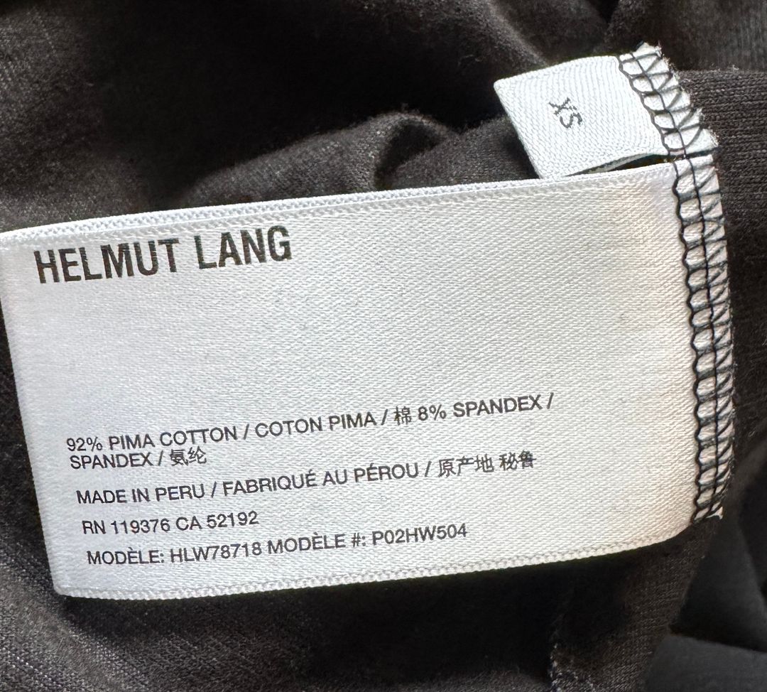 NWT Helmut Lang Helmut Lang Strap Tank