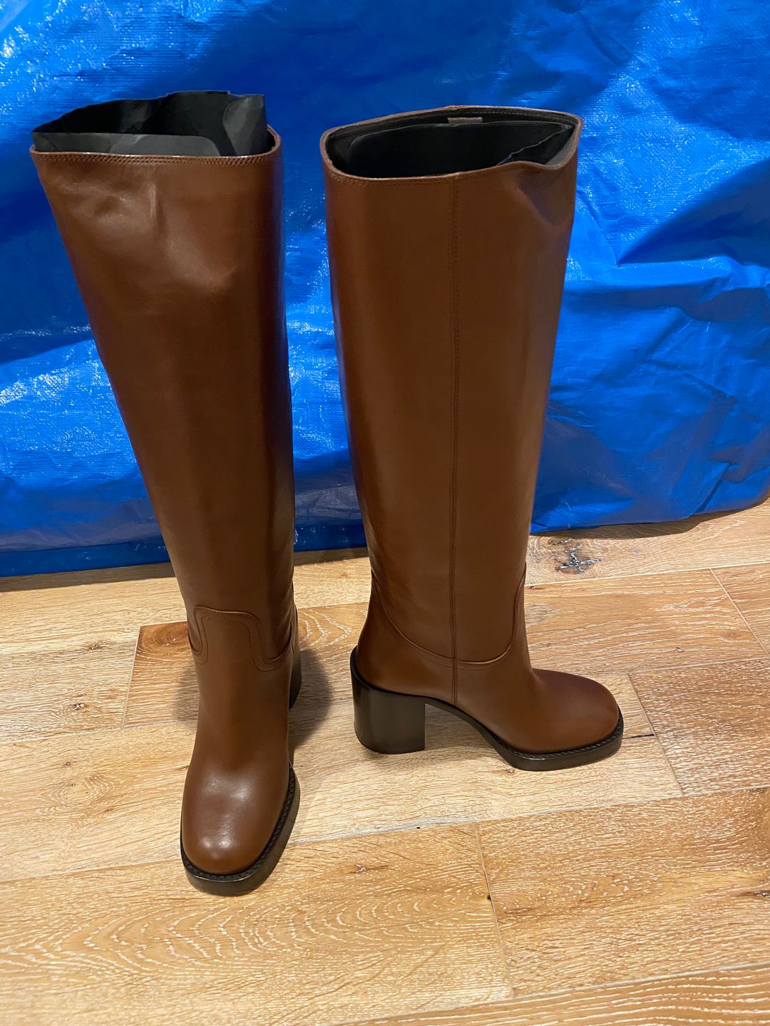 Prada tall boots, never worn