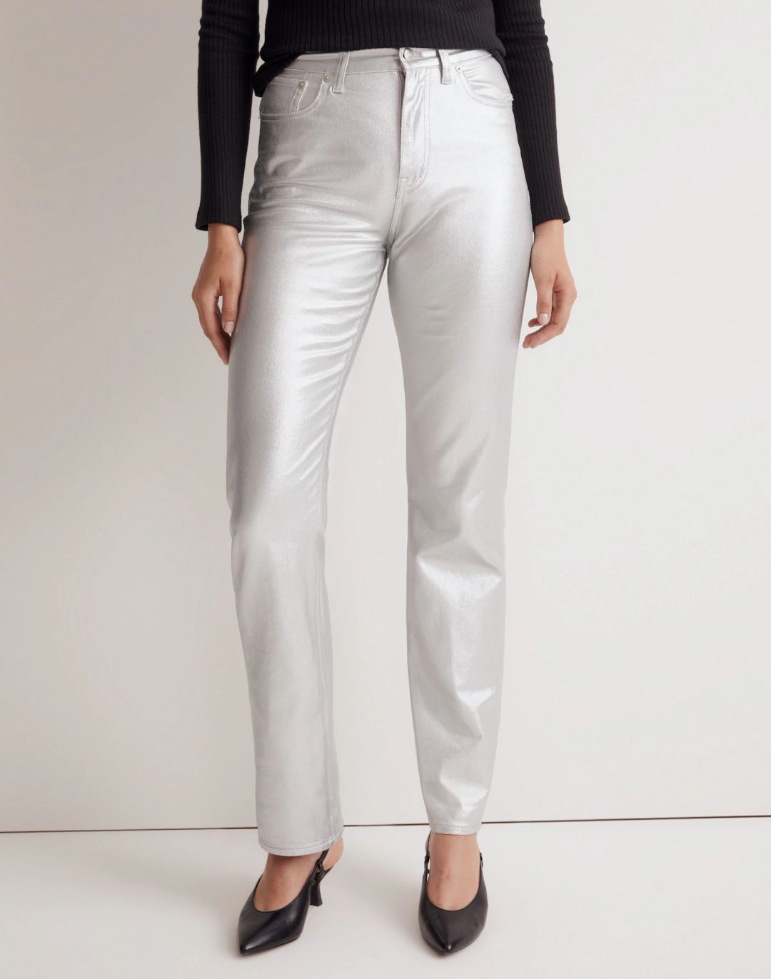 Madewell coated 90s straight