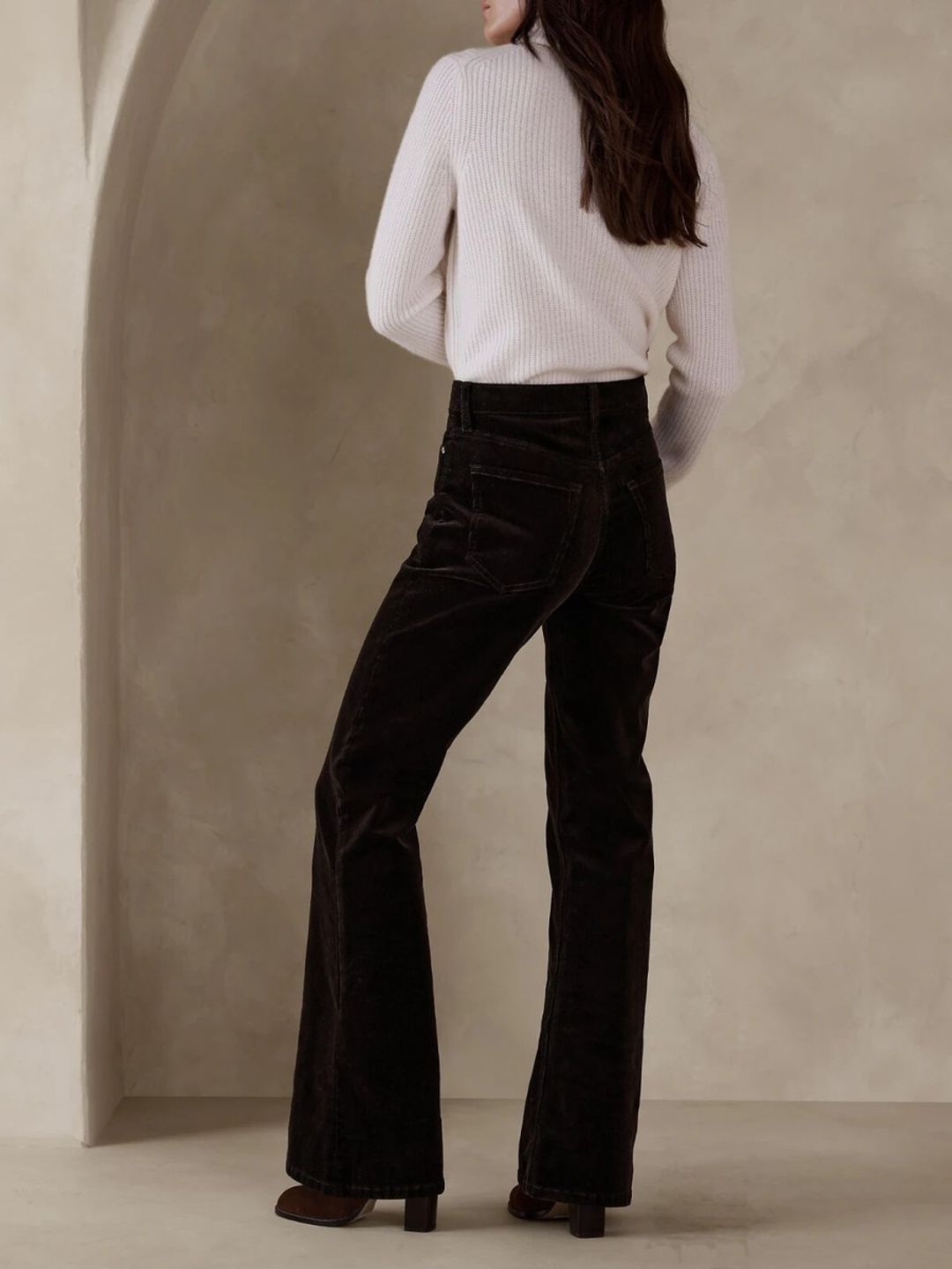 Banana Republic The Relaxed Flare Corduroy Pant