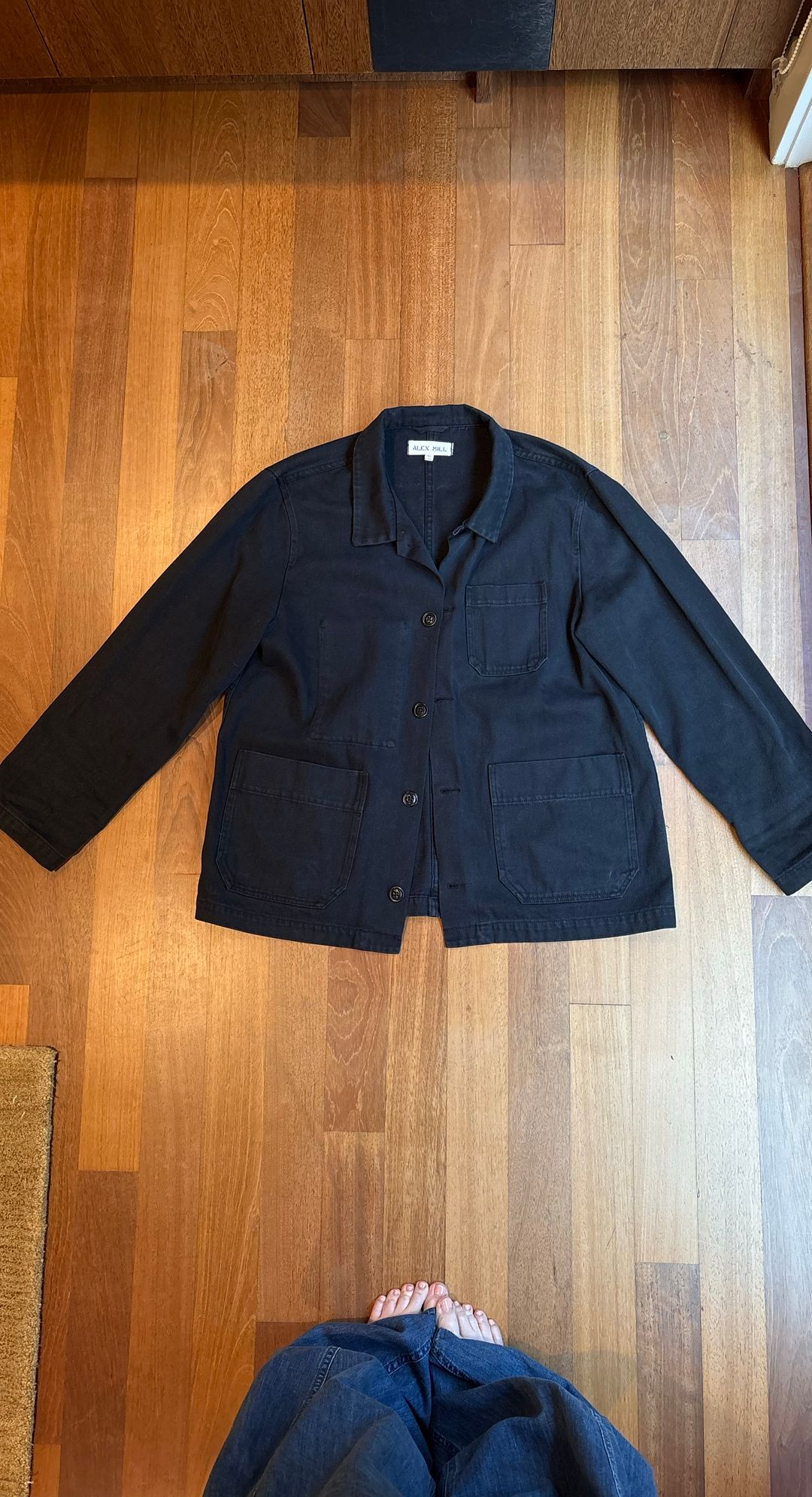 Britt Work Jacket in Recycled Denim