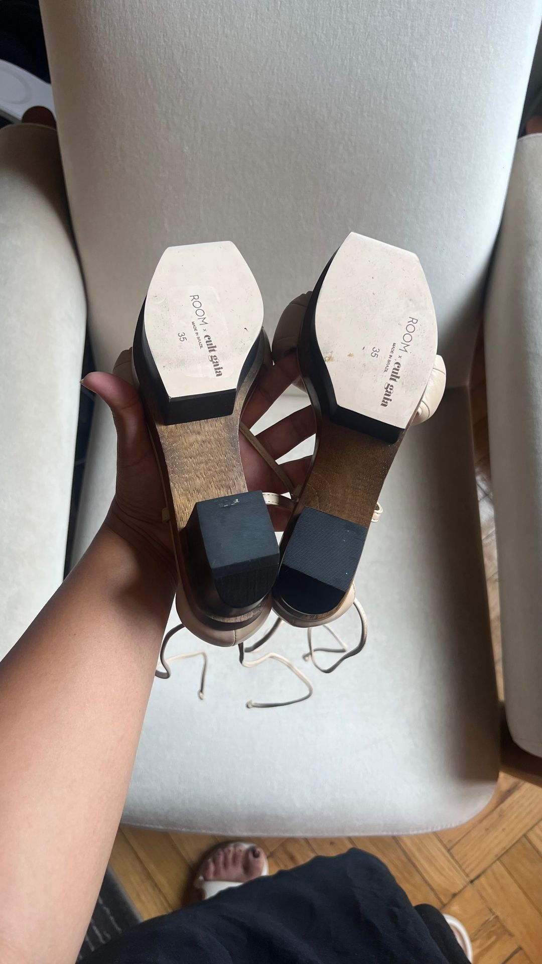 NWT Cult Gaia Platform Sandals 