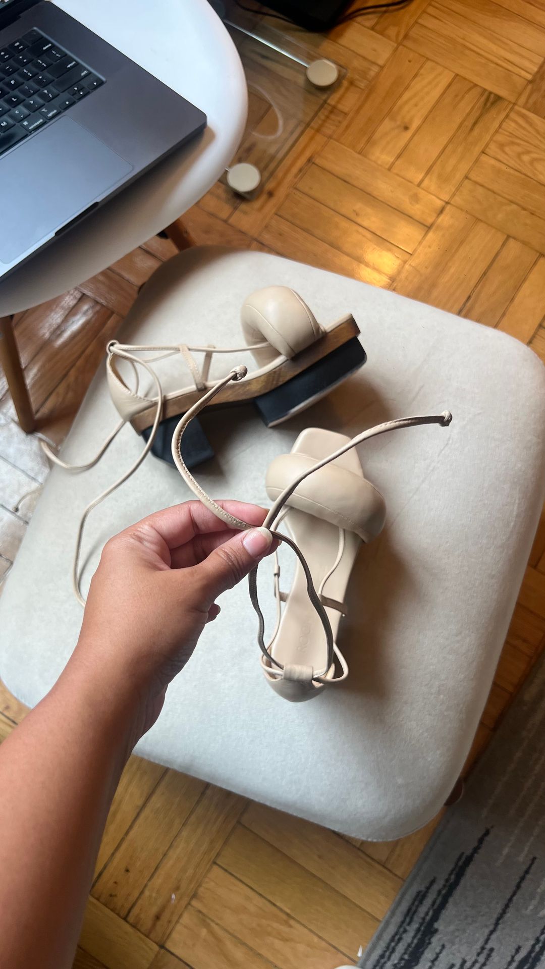 NWT Cult Gaia Platform Sandals 
