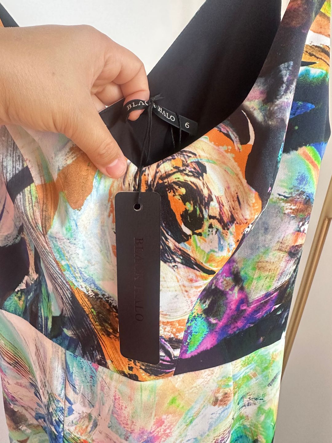 NWT Black Halo Jevette mini Dress