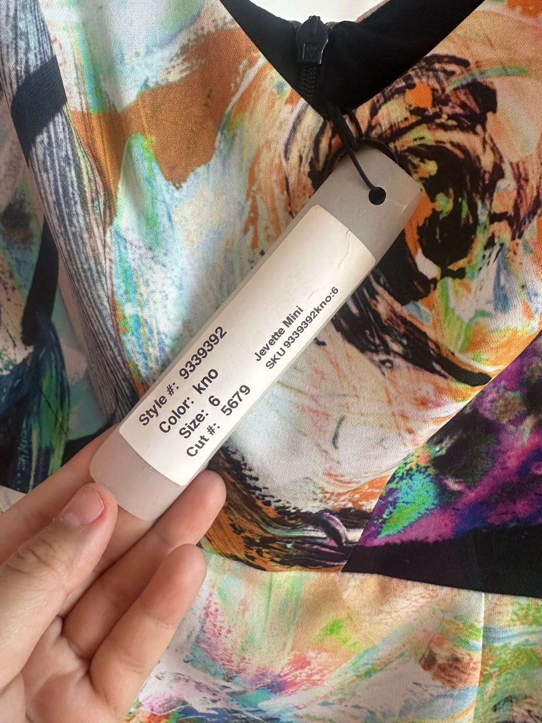 NWT Black Halo Jevette mini Dress