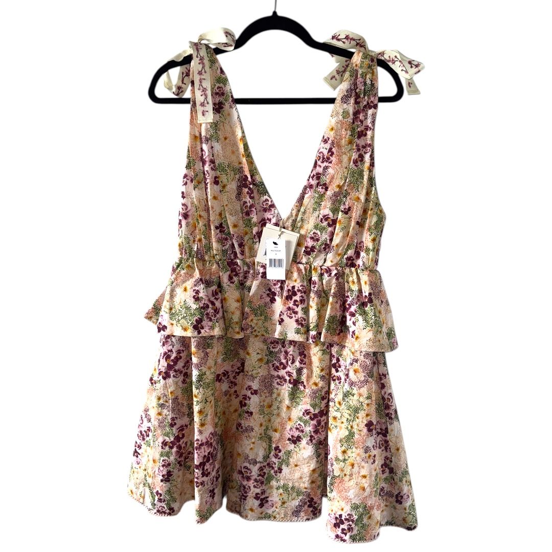 NWT Agua by Agua Bendita Veranera Multi-Color Floral Sundress