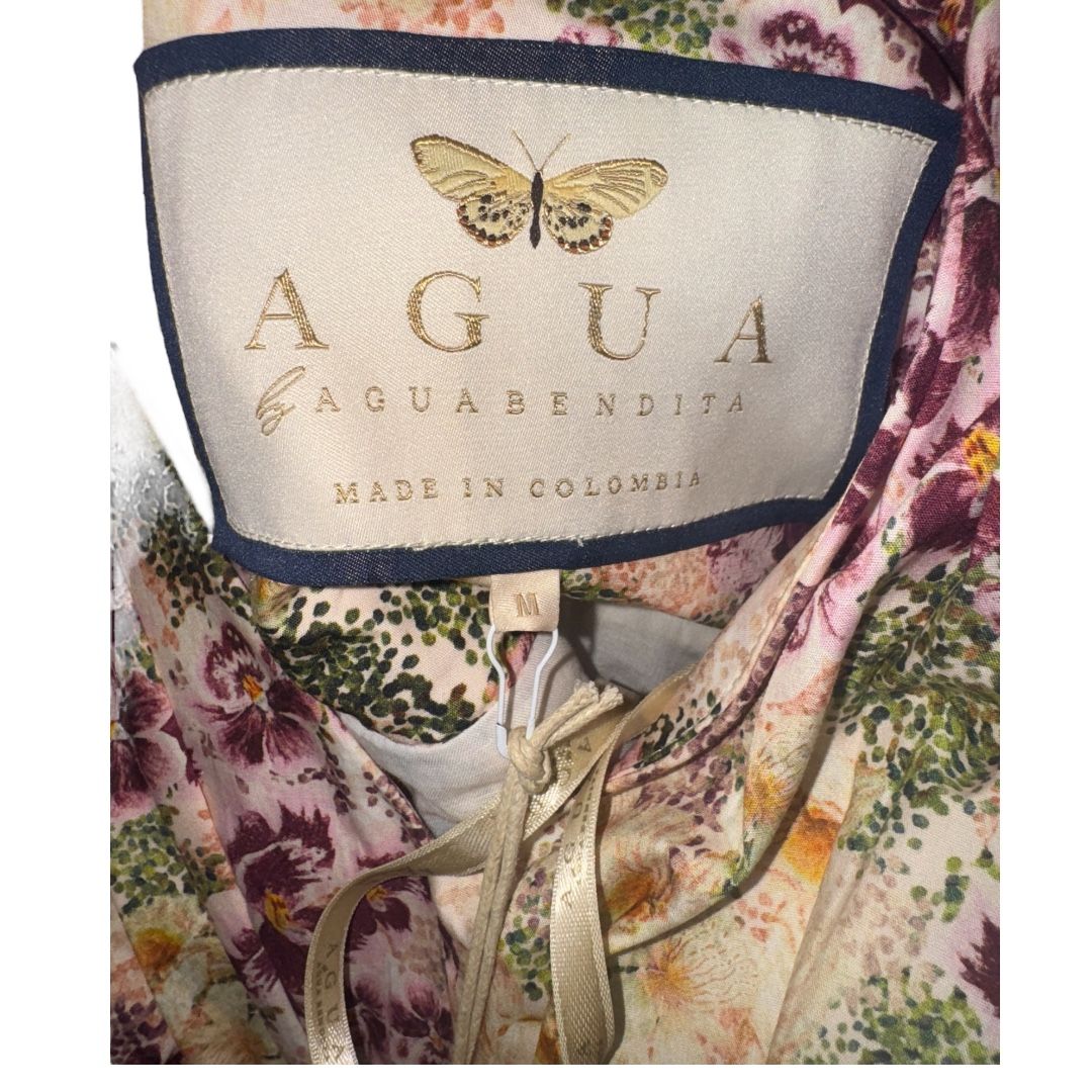 NWT Agua by Agua Bendita Veranera Multi-Color Floral Sundress