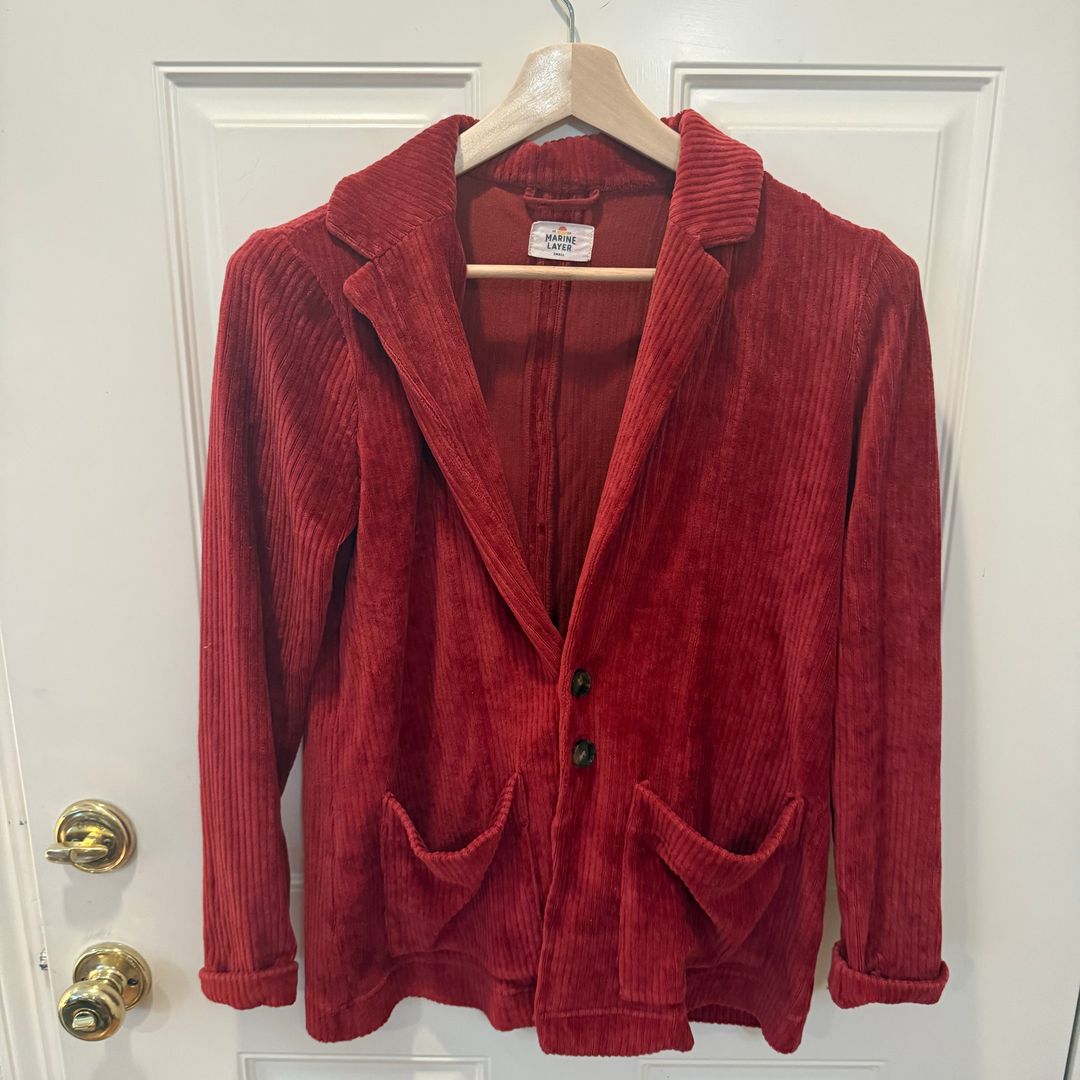 Corduroy suit