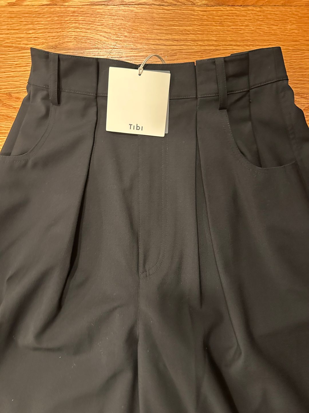 Tropical Wool Walker Wide Leg Pant