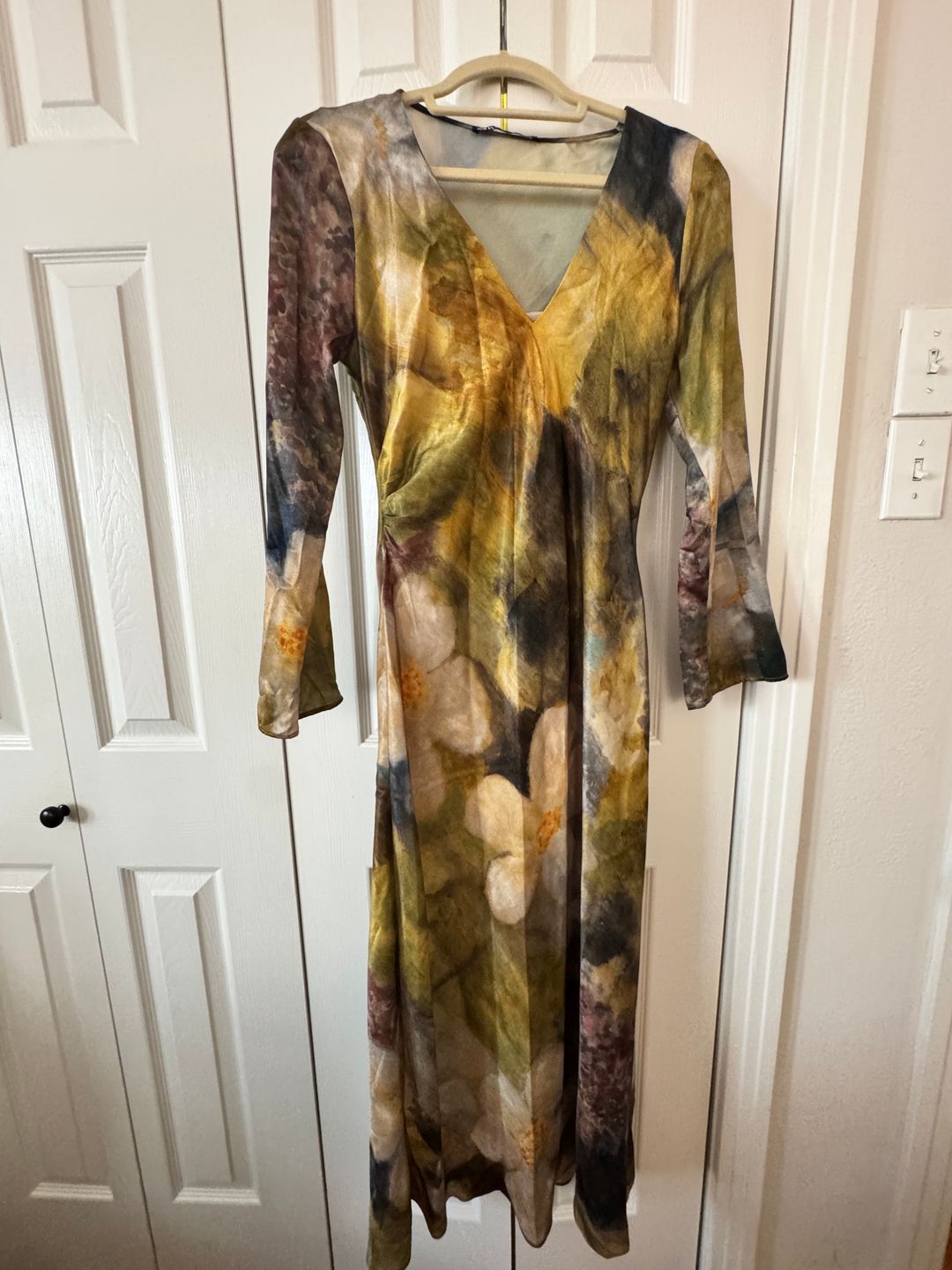 Floral Long-Sleeve Dress