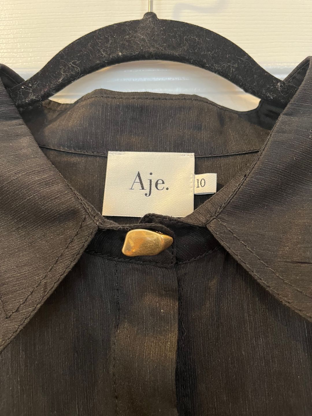 Intuition oversized linen and silk-blend organza shirt