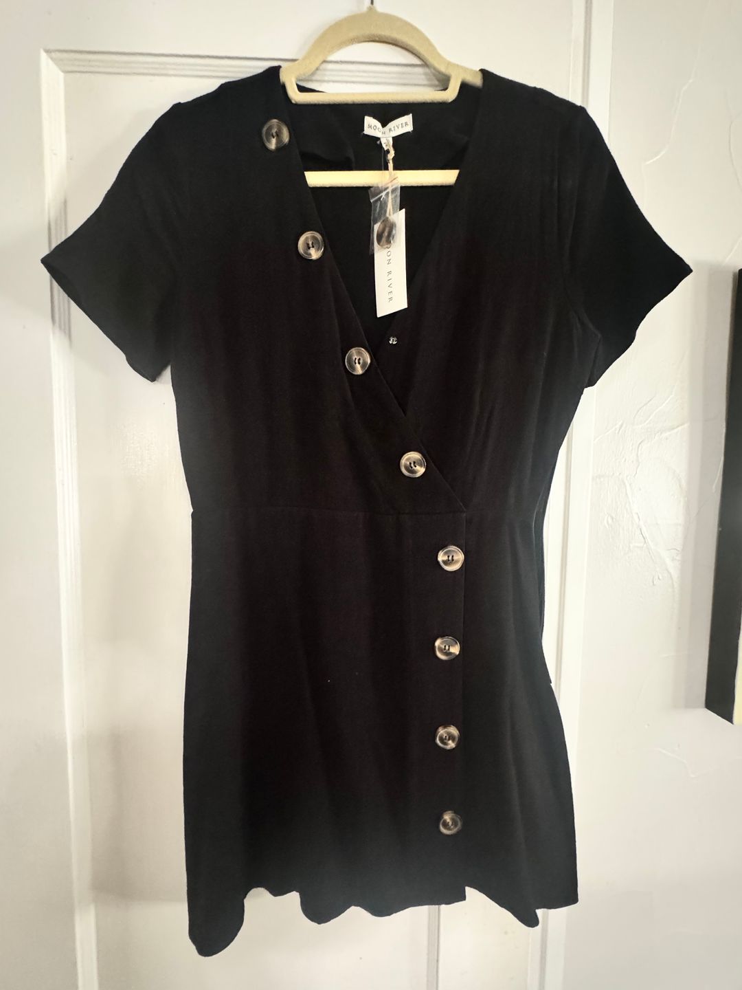Black Button Up Dress