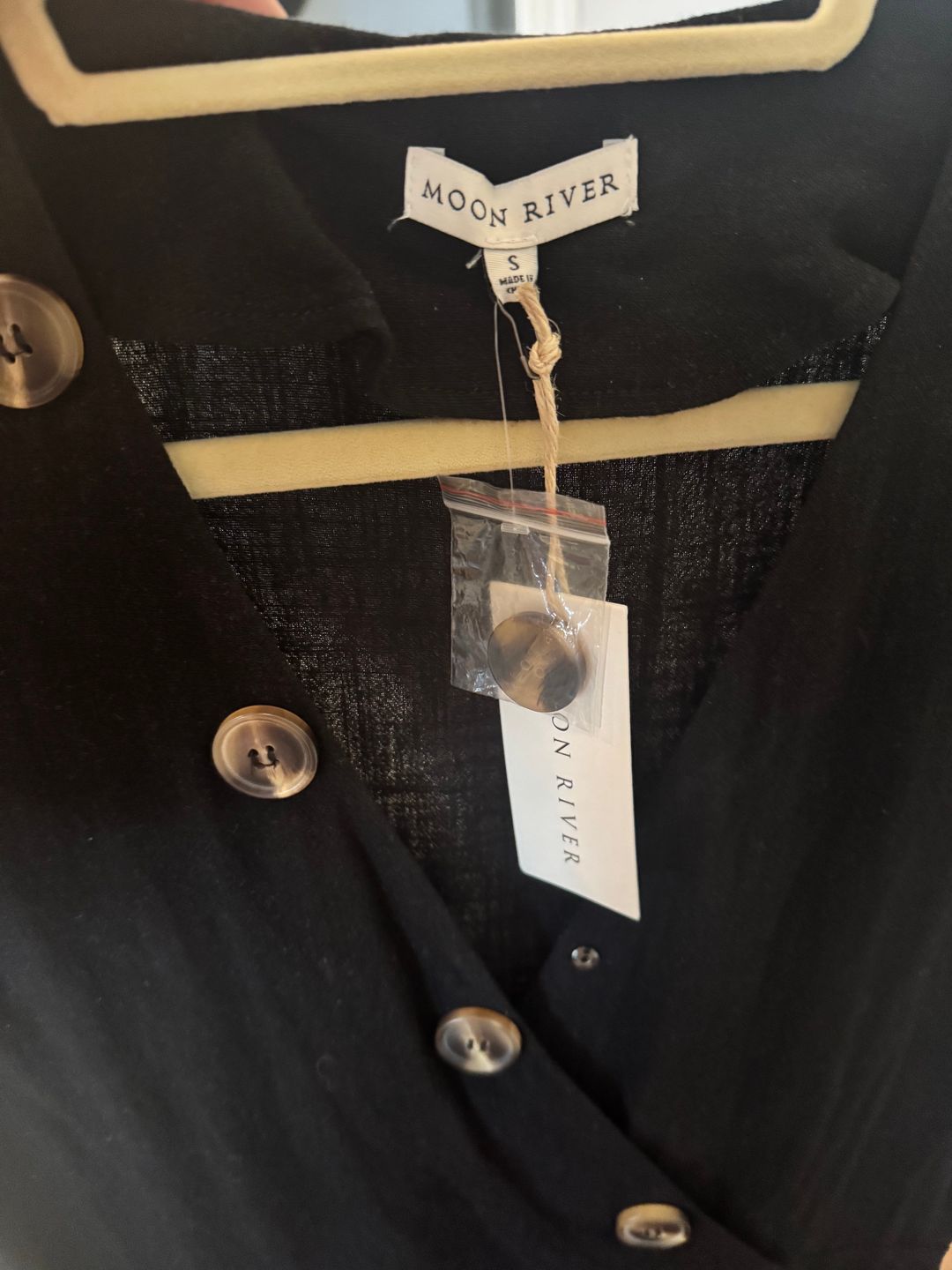 Black Button Up Dress