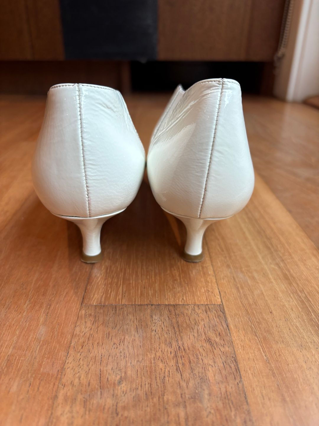 Joe Short Boot in Crinkled White