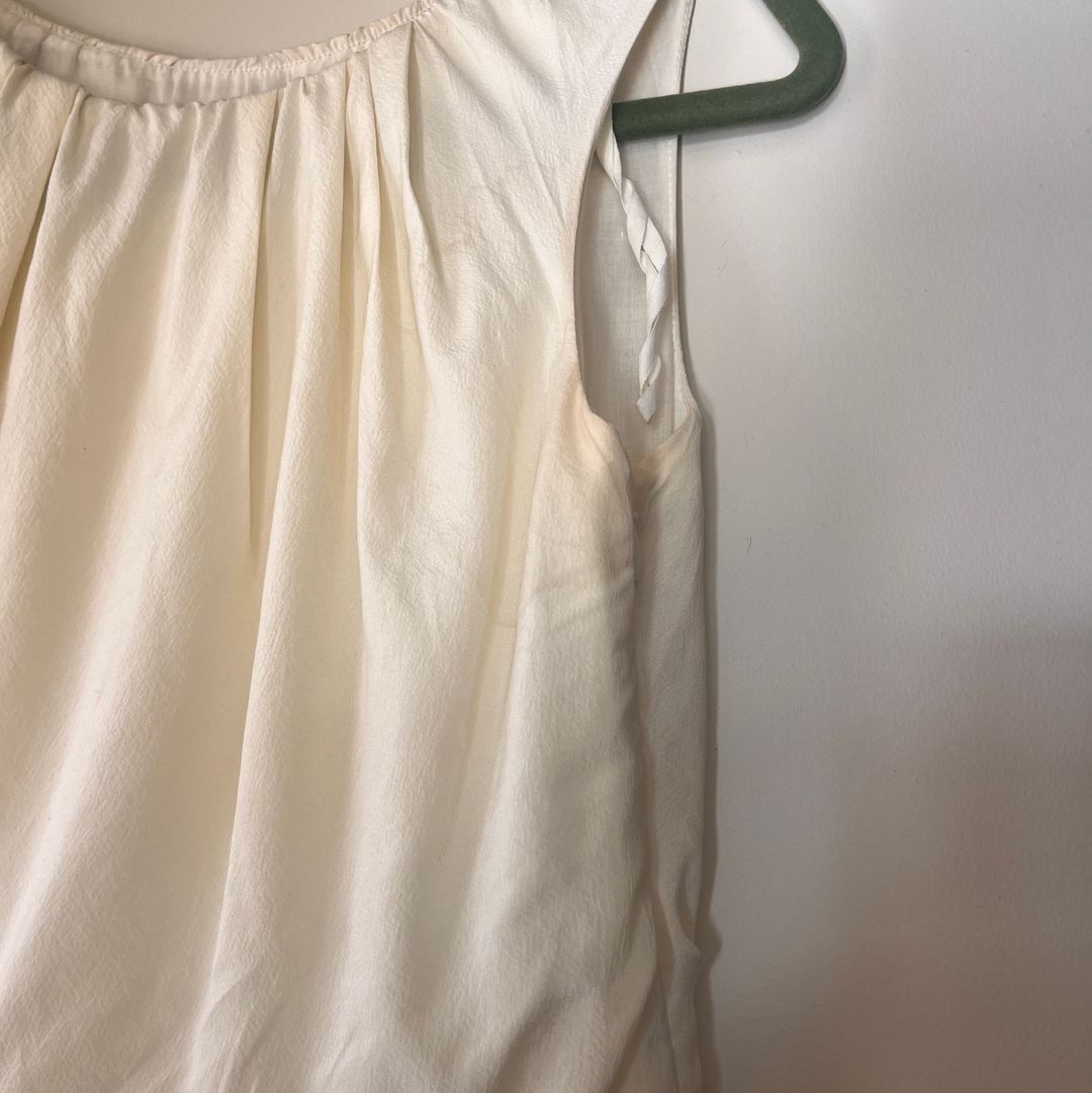 COS Butter Yellow Asymmetrical Dress