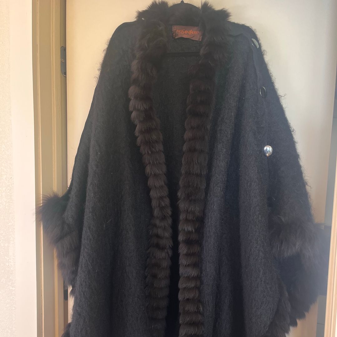 Cashmere & Mohair Cape