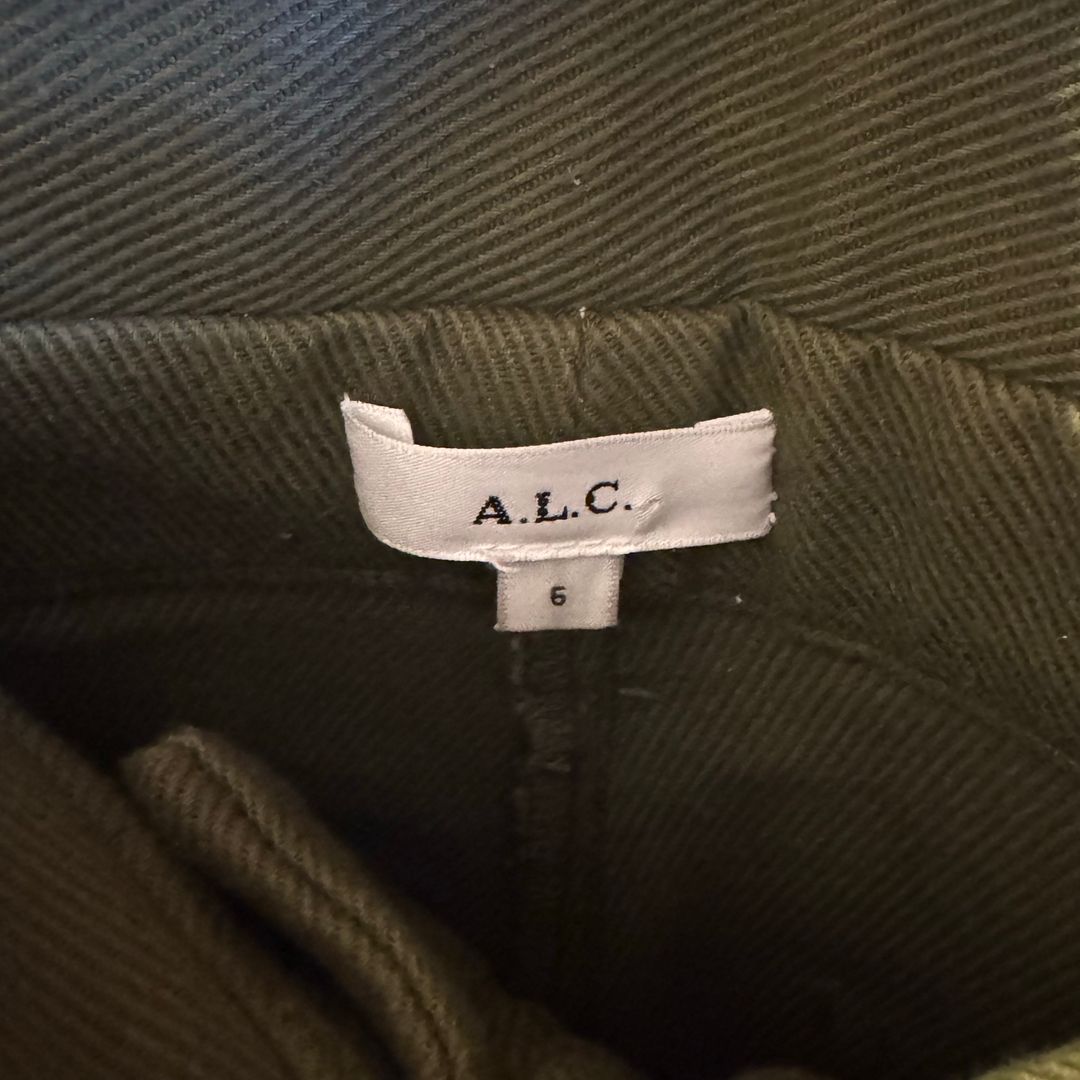 A.L.C. Paper Bag Waisted Wide Leg Pants